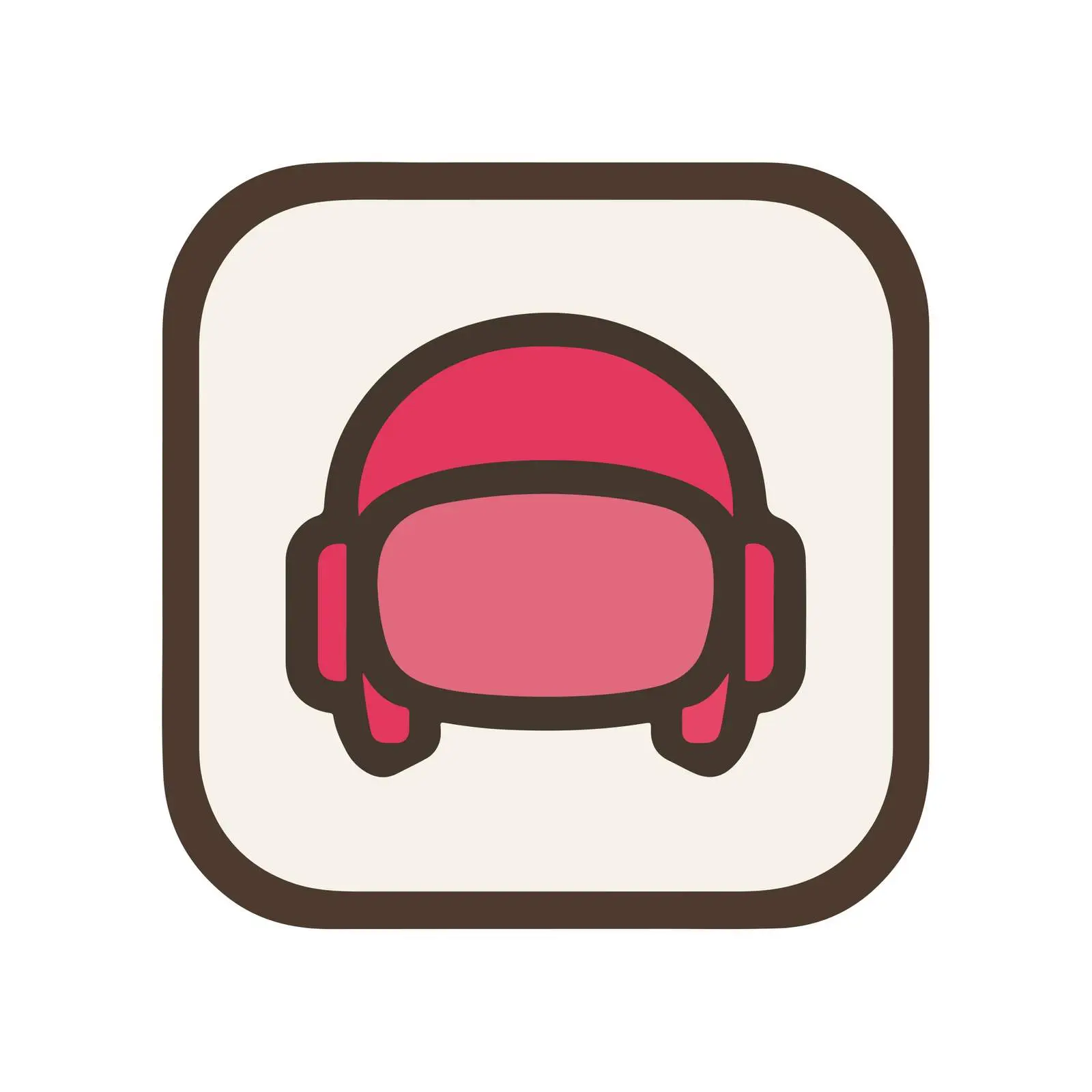 Geometric Safety Helmet Icon — free download from Dotvec