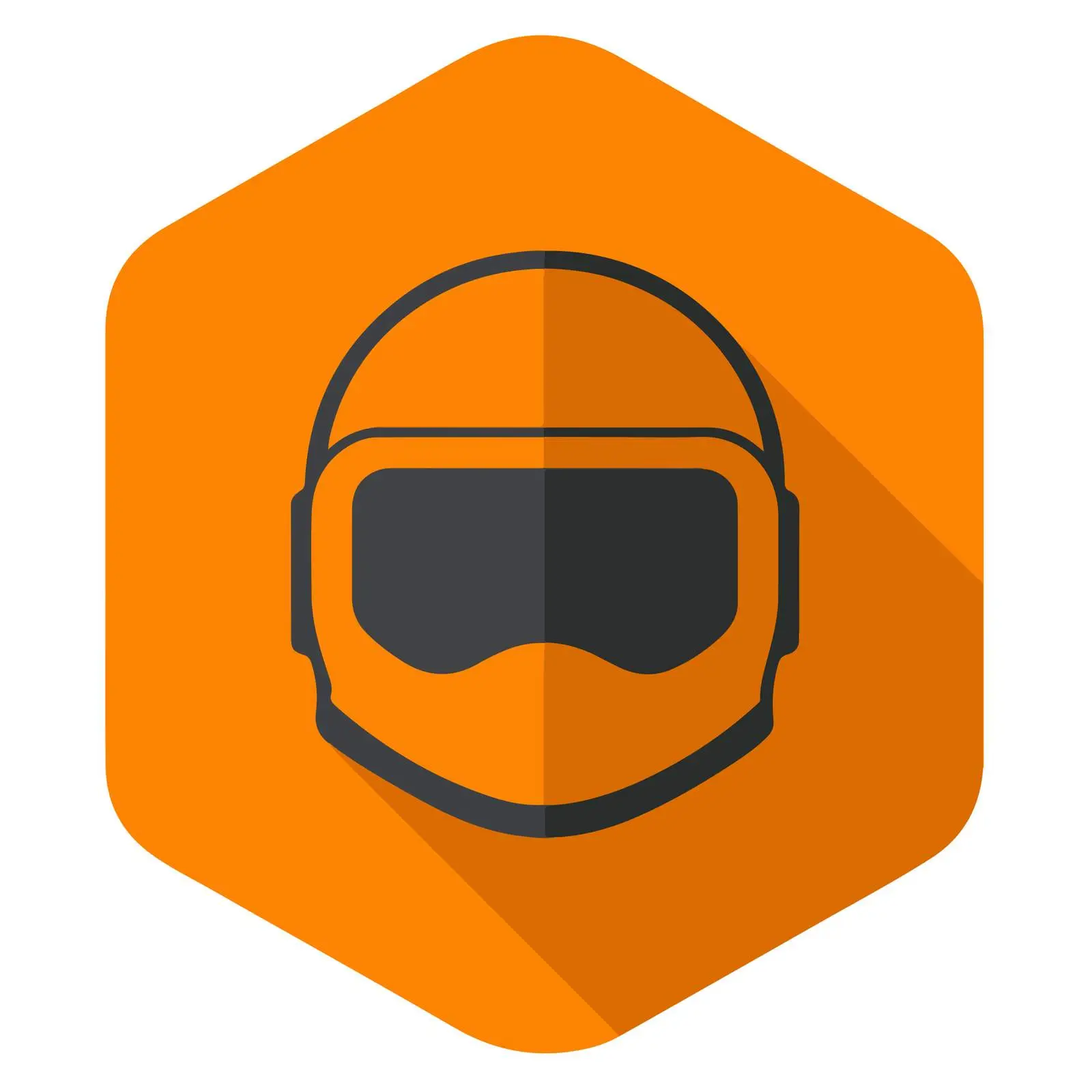 Geometric Helmet Icon — free download from Dotvec
