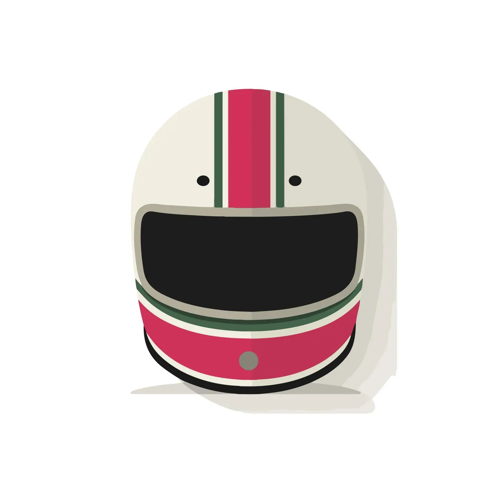 High-Contrast Helmet Icon — free download from Dotvec