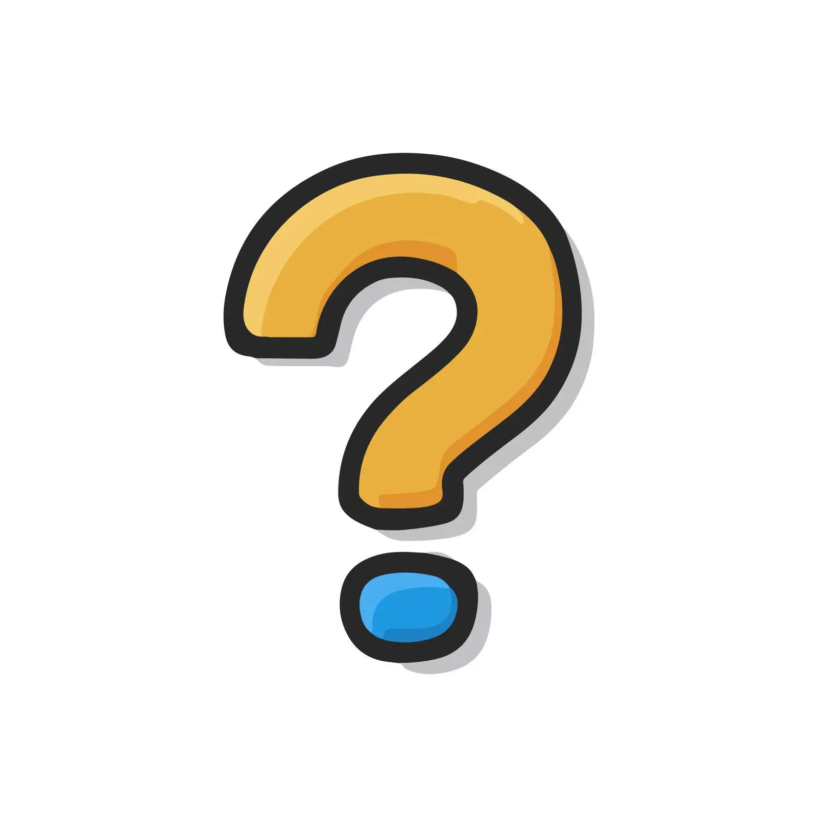 Help Question Mark Icon – free query image from Dotvec