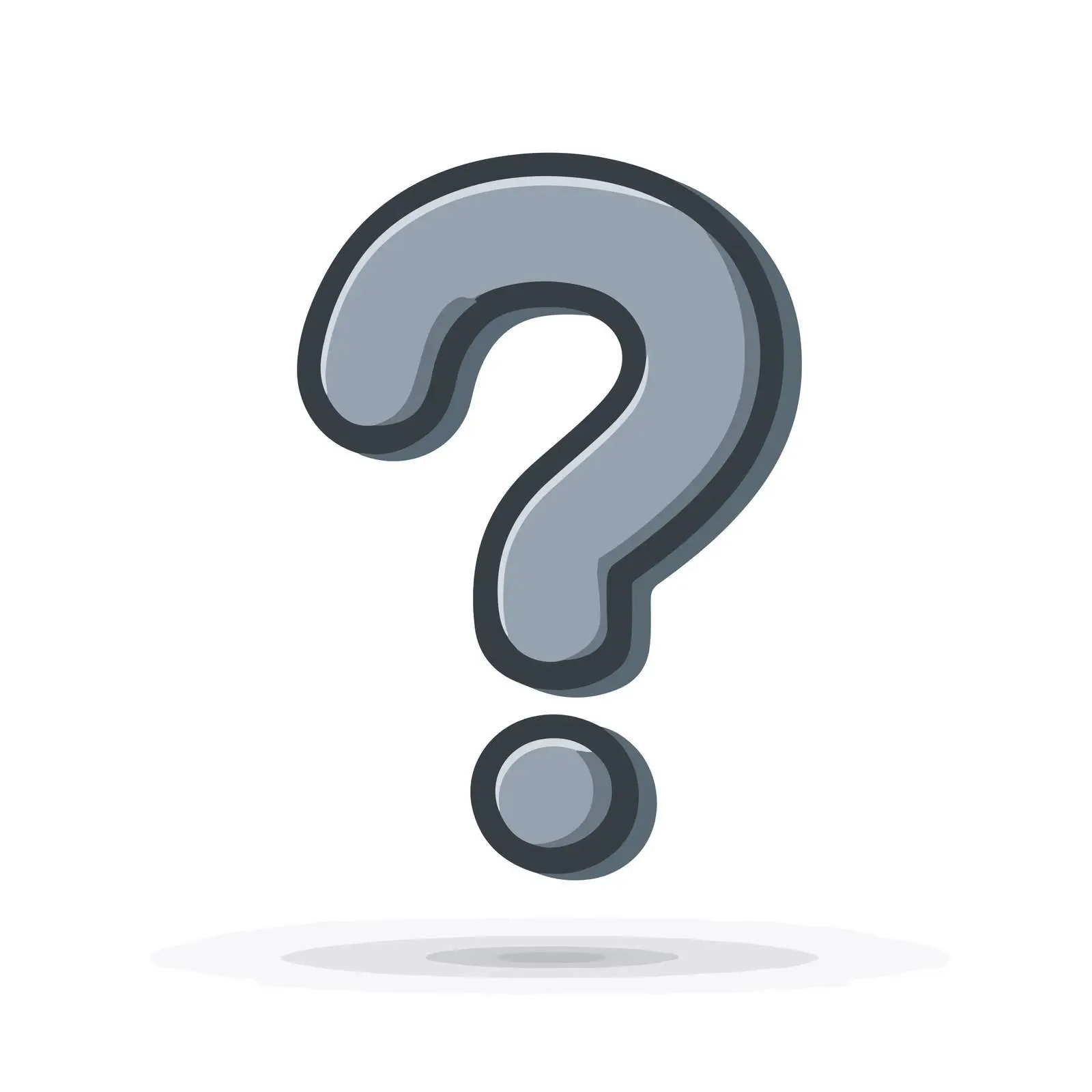 Help Icon for Flat Design Usage — free download from Dotvec