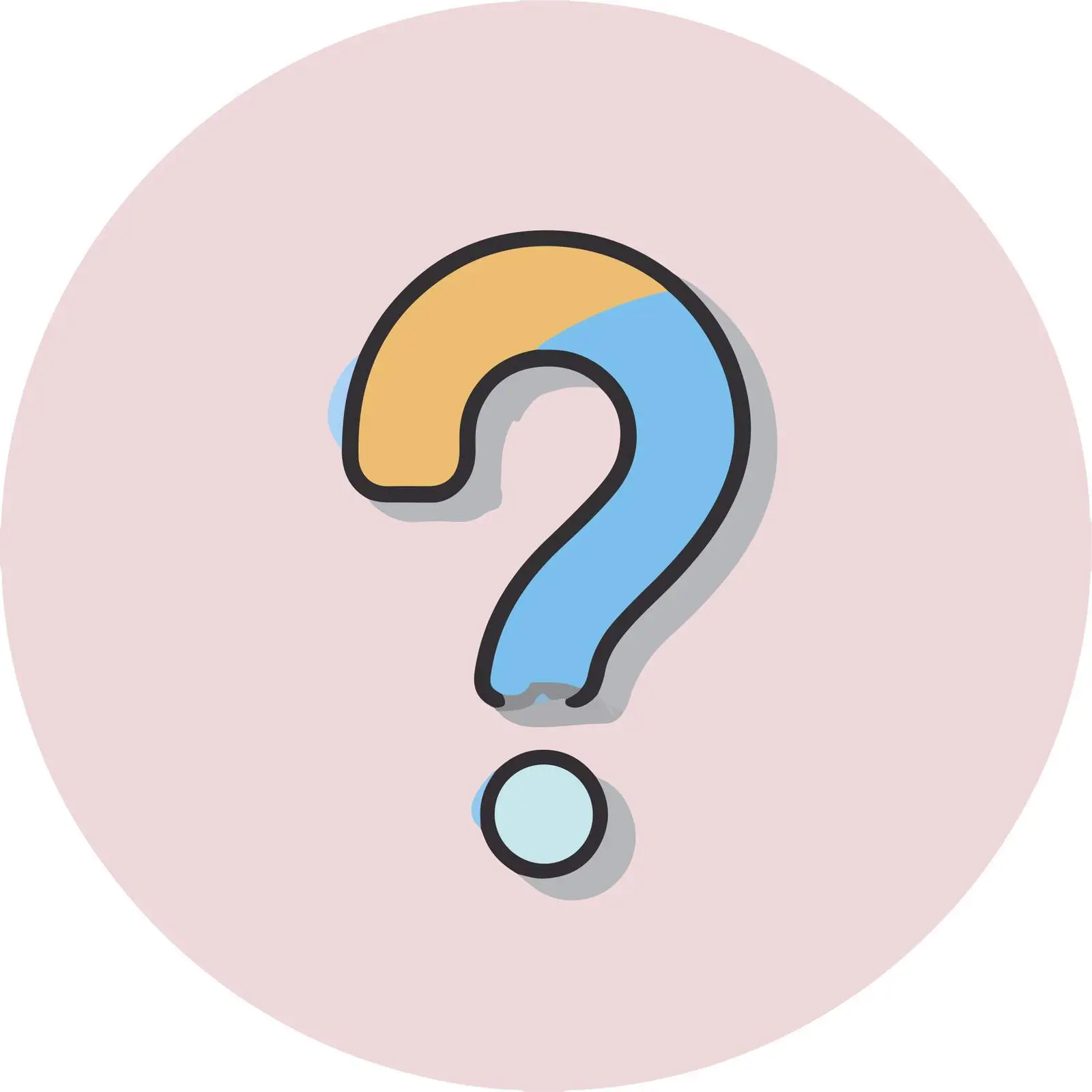 Help Question Mark Icon — free download from Dotvec
