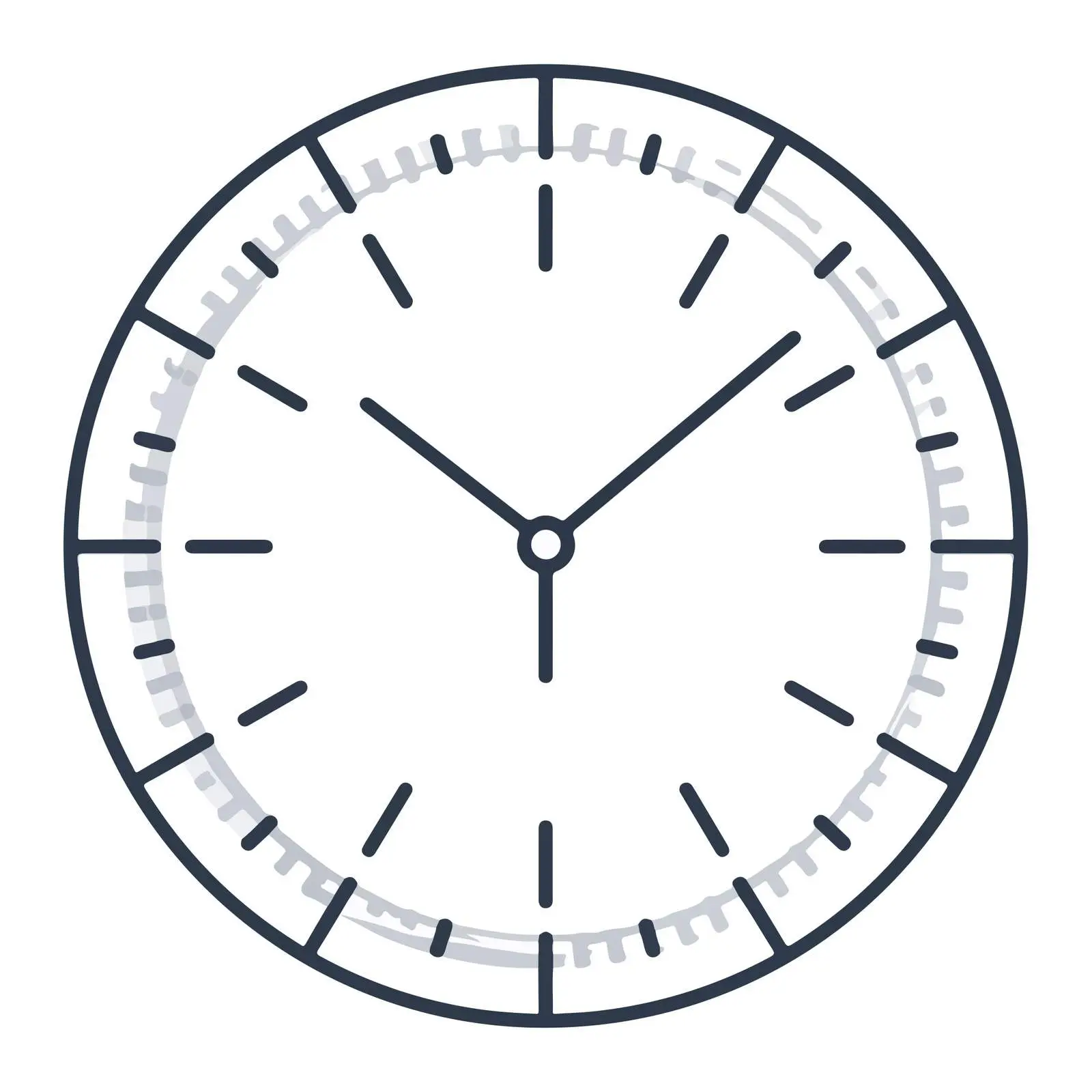 Bold History Clock Icon — free download from Dotvec