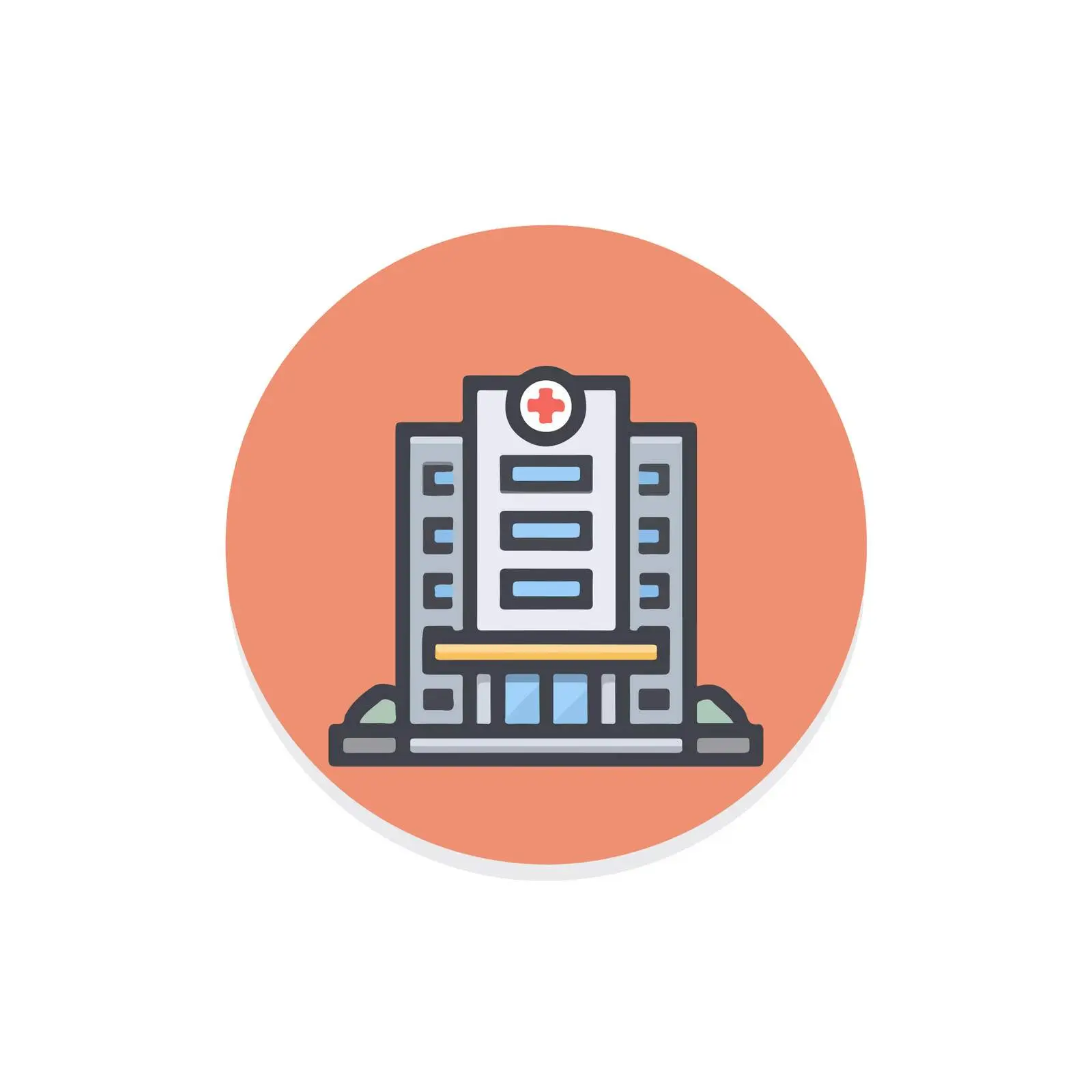 Clean Hospital Icon — free download from Dotvec