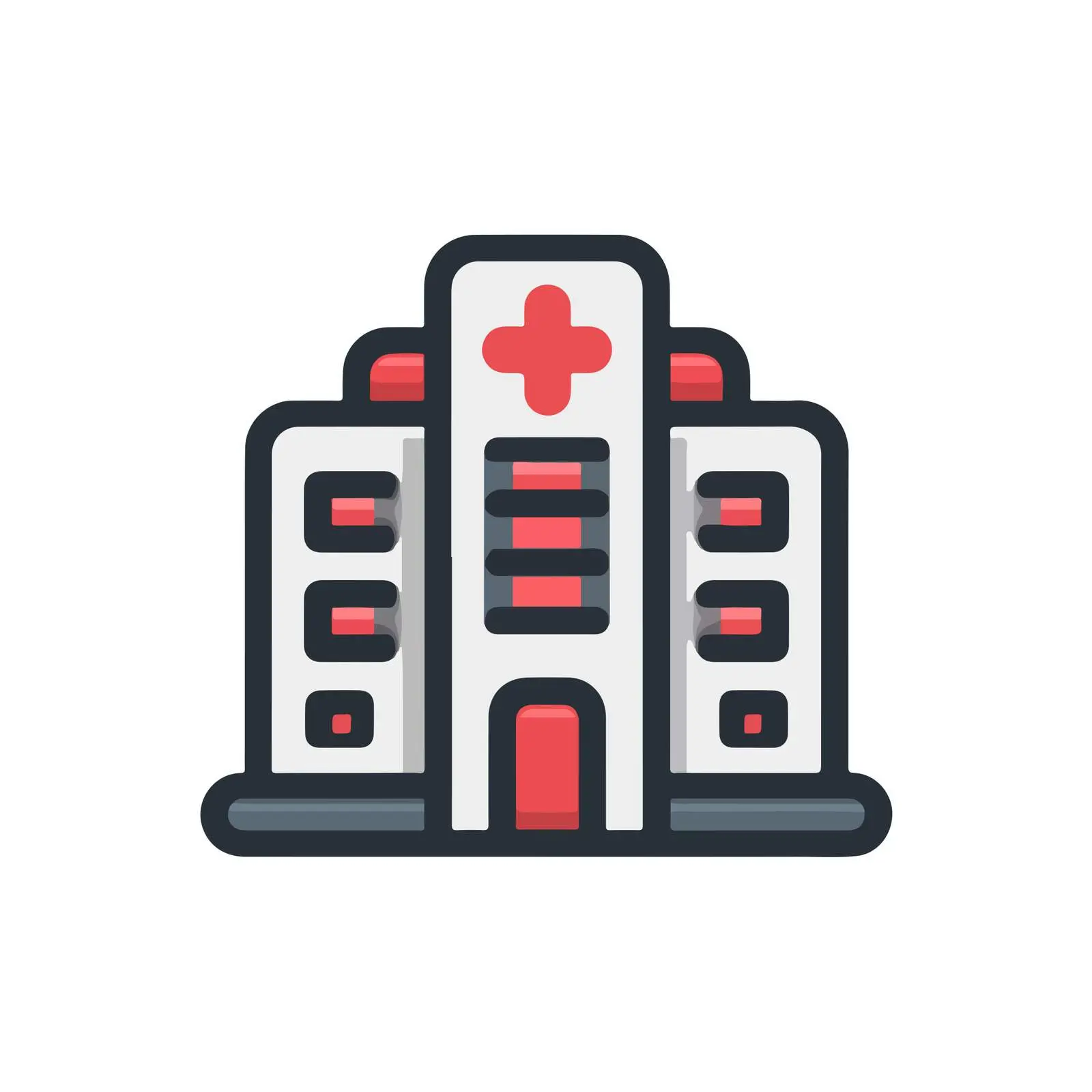 Hospital Clean UI Icon — free download from Dotvec