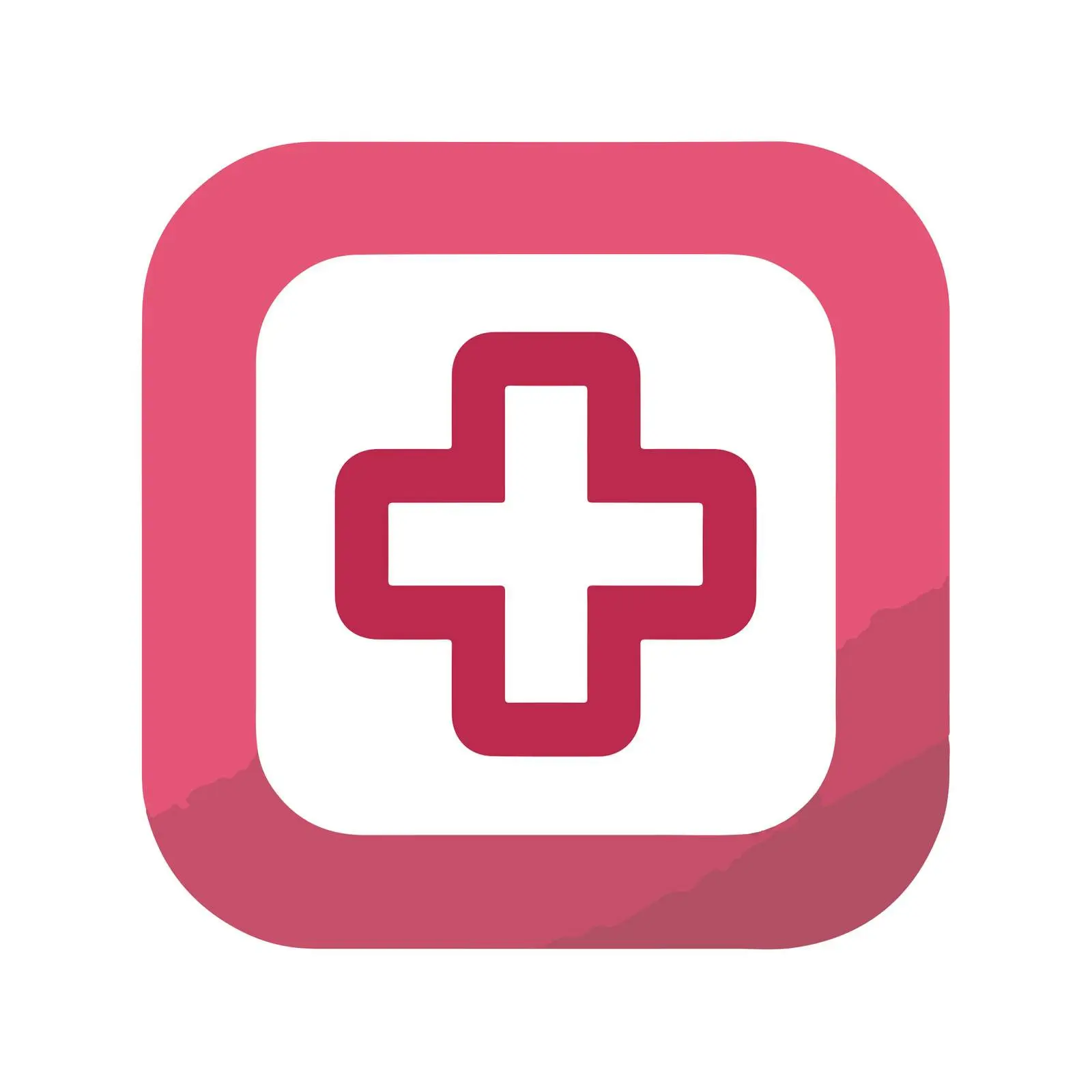 Hospital Geometric Icon Design — free download from Dotvec