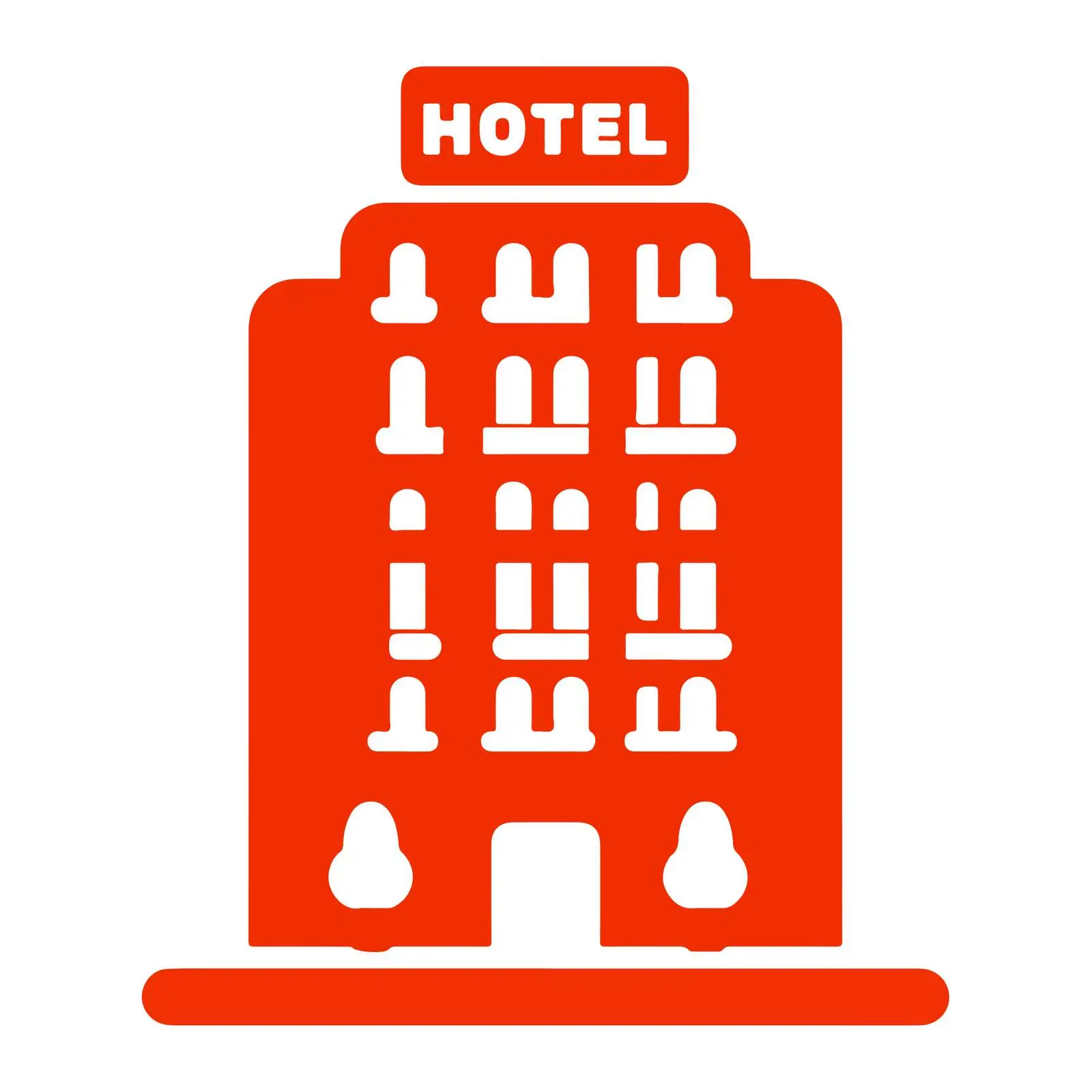 Hotel Clean UI Icon — free download from Dotvec