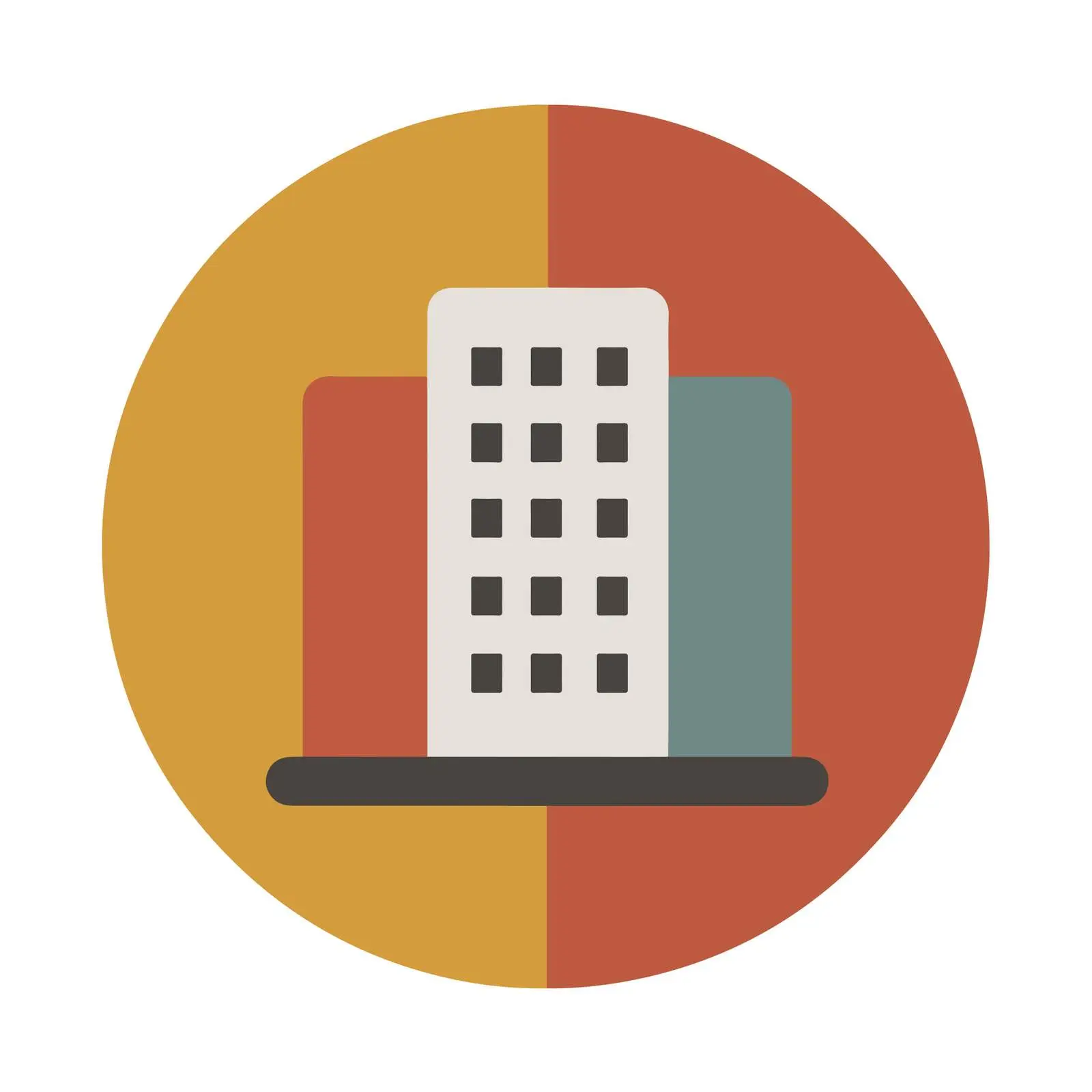 Minimalist Hotel Icon — free download from Dotvec