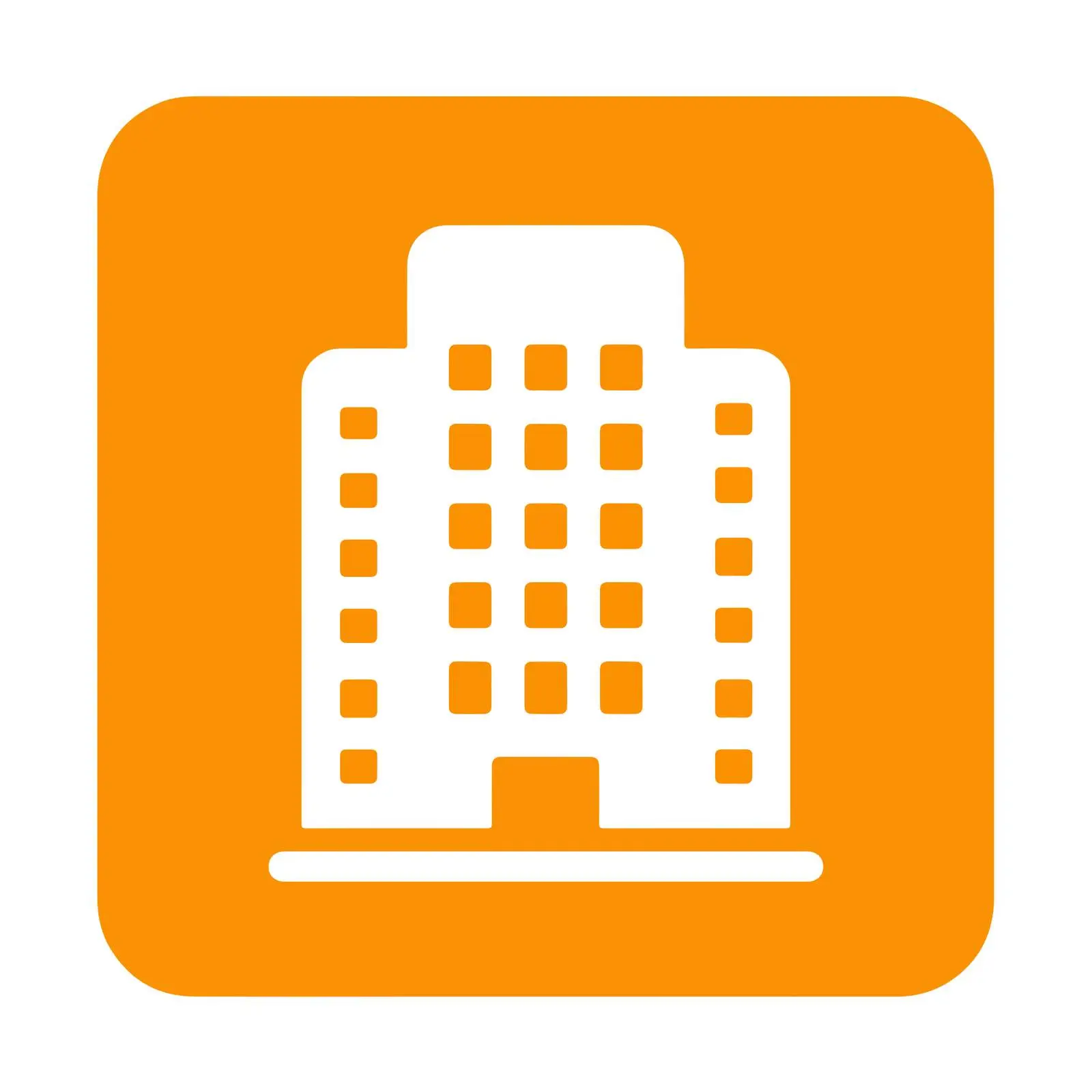 Minimal Hotel Icon Design — free download from Dotvec