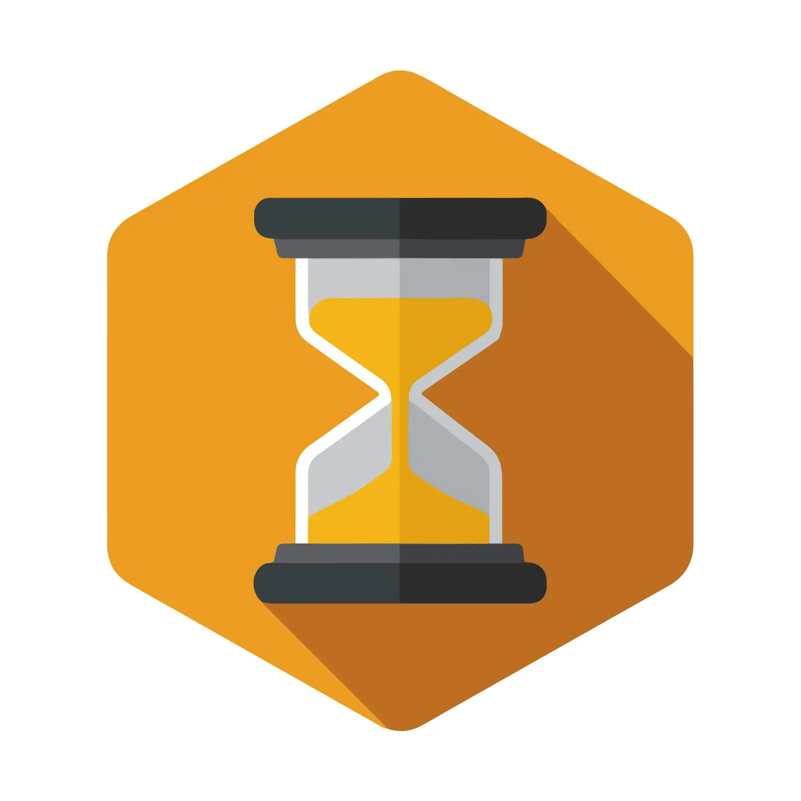 Modern Hourglass Icon — free download from Dotvec
