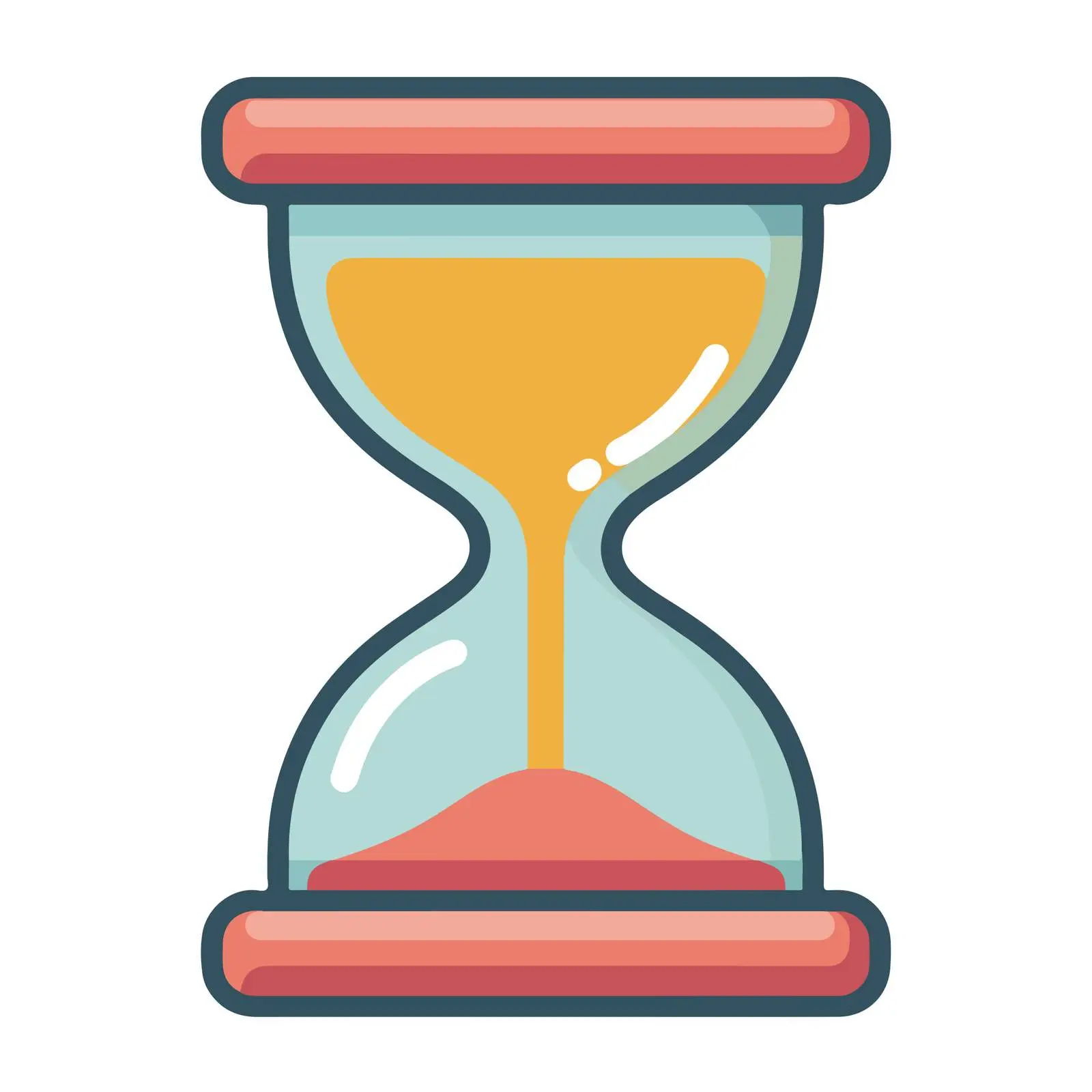 Hourglass Icon for Time Management — free download from Dotvec