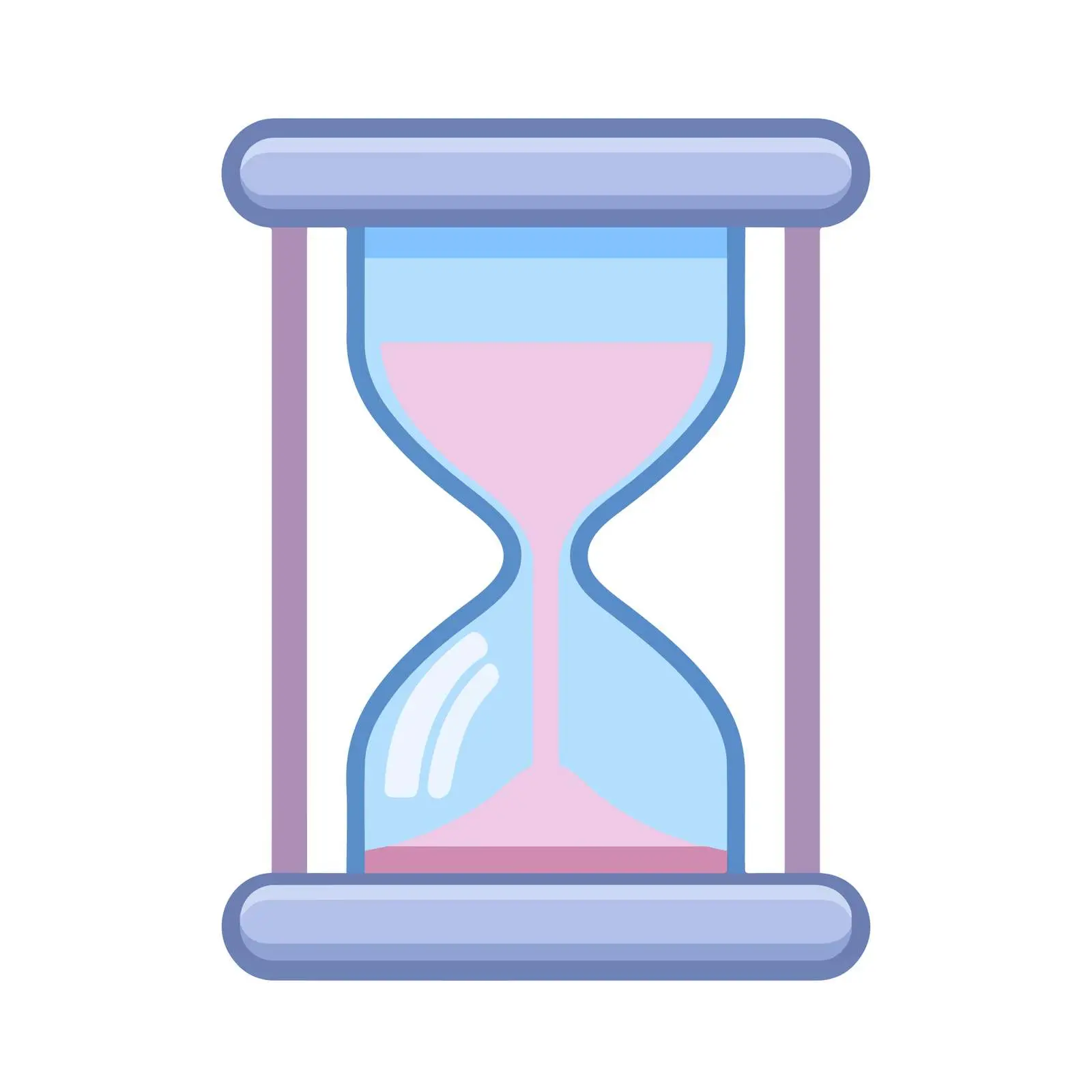 Hourglass Icon Flat Design — free download from Dotvec