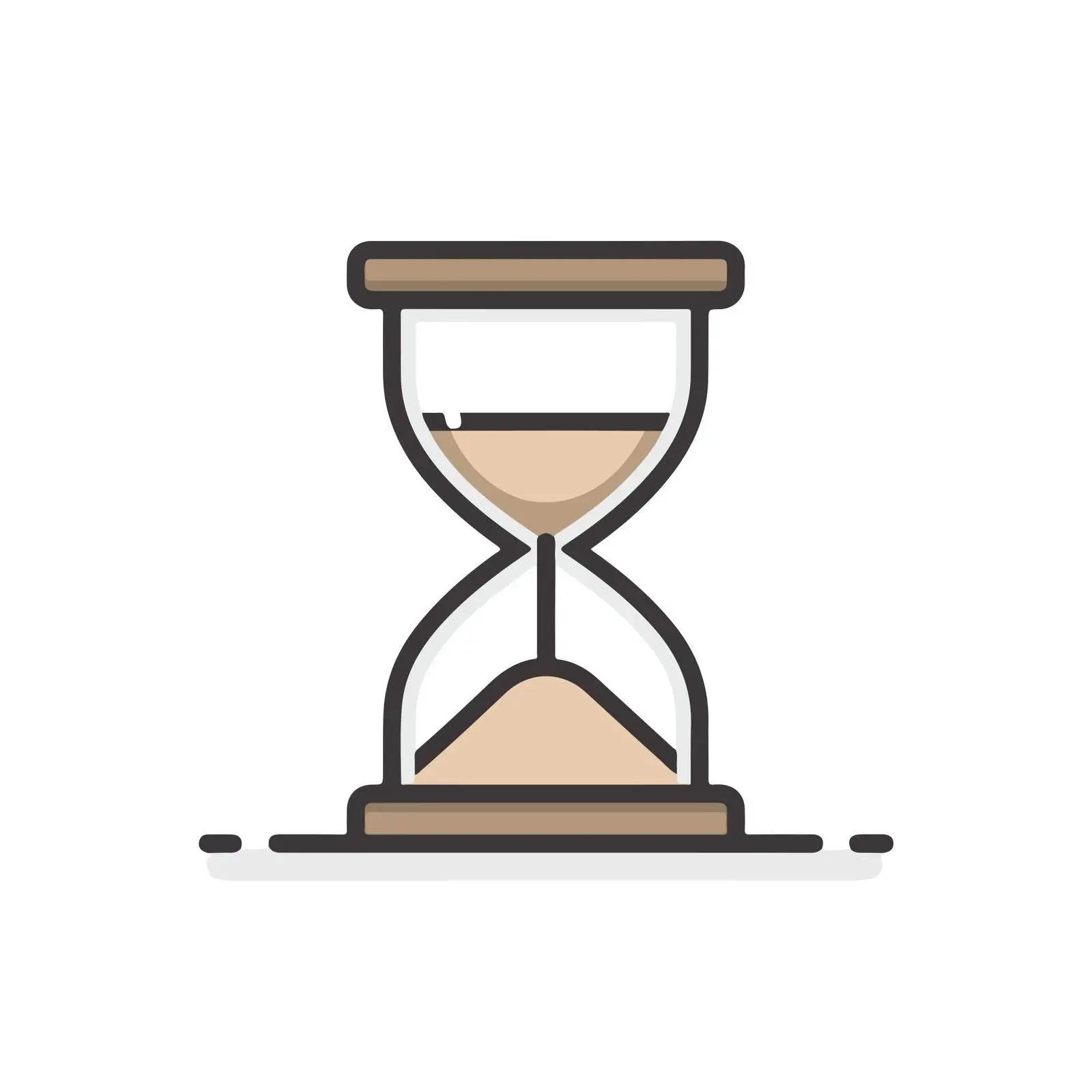 Bold Hourglass Icon — free download from Dotvec