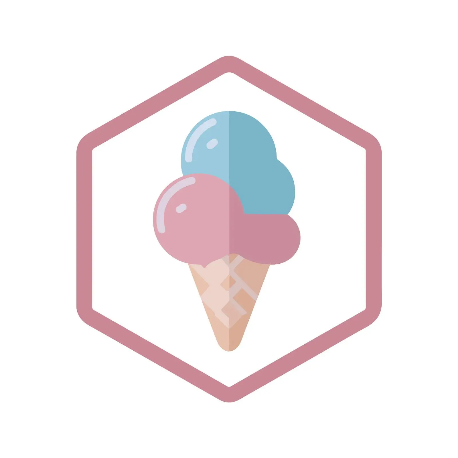 Modern Ice Cream Icon — free download from Dotvec