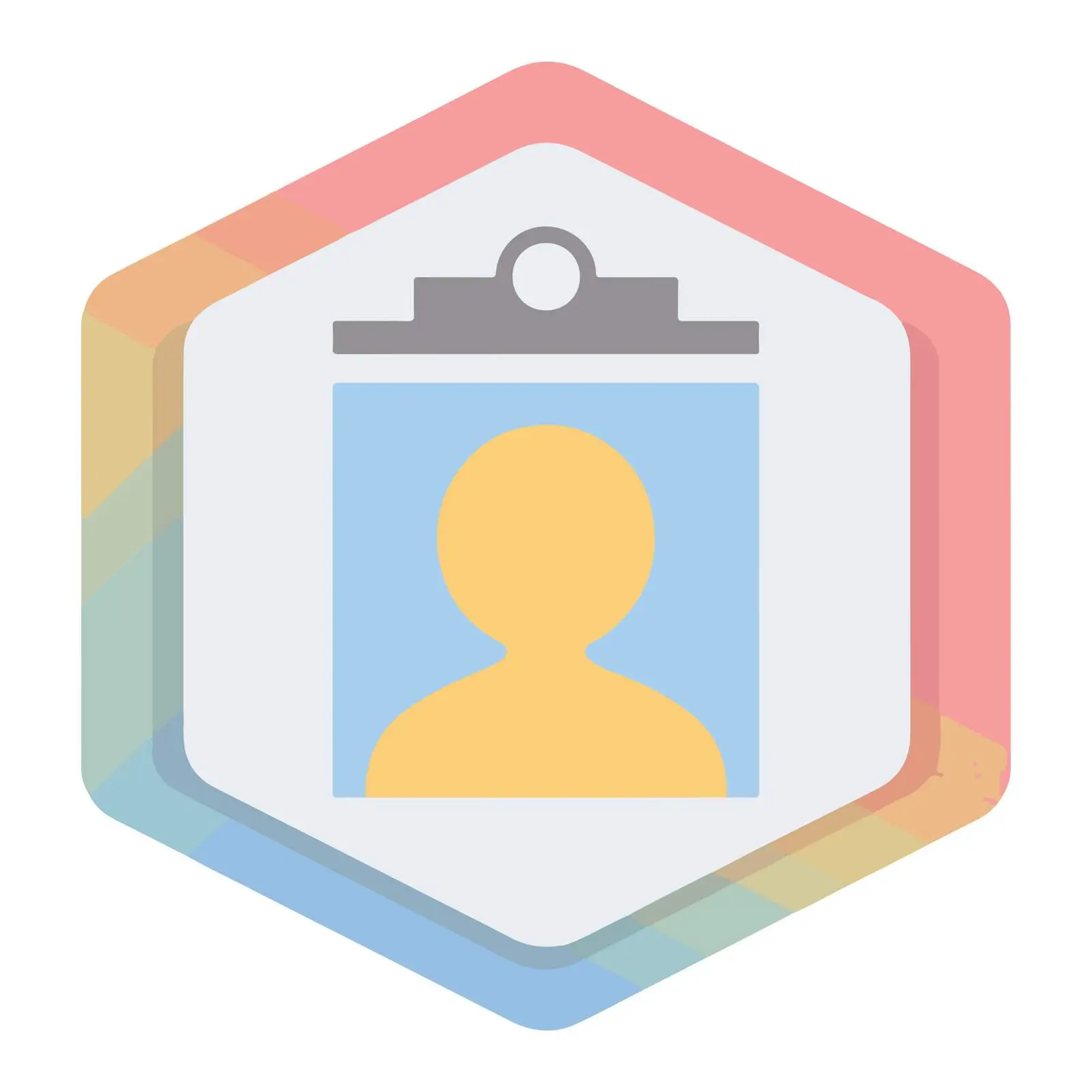 Minimalist ID Card Icon Design — free download from Dotvec
