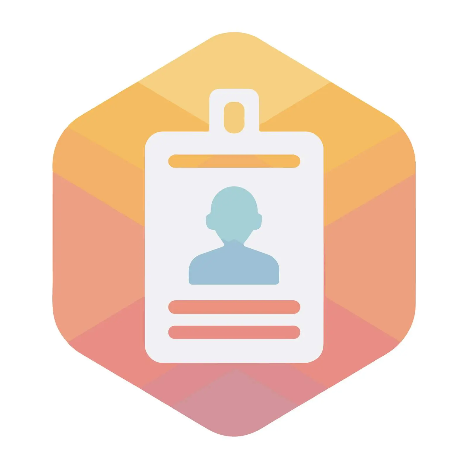 Bold ID Card Icon Design — free download from Dotvec