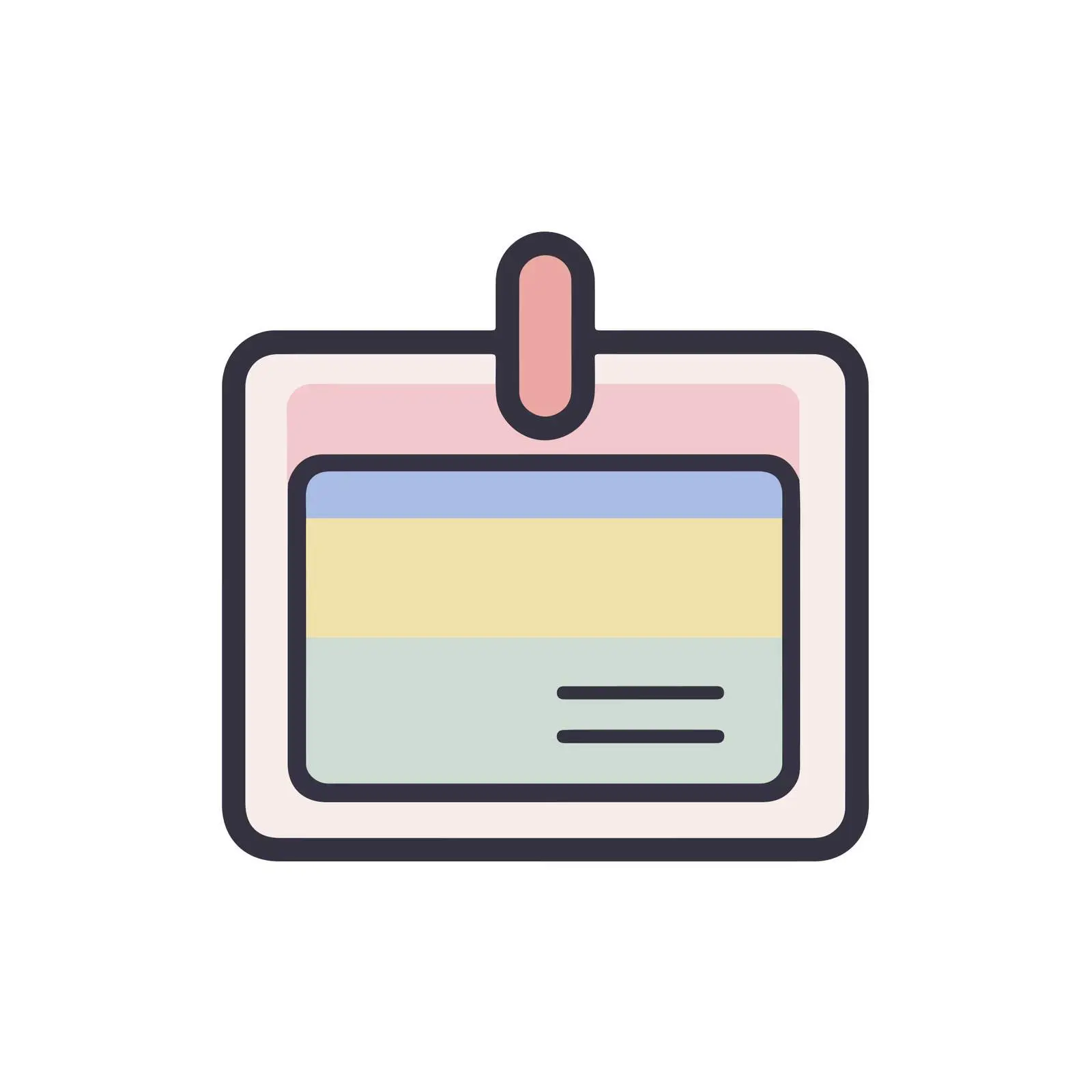 Professional ID Card Icon — free download from Dotvec