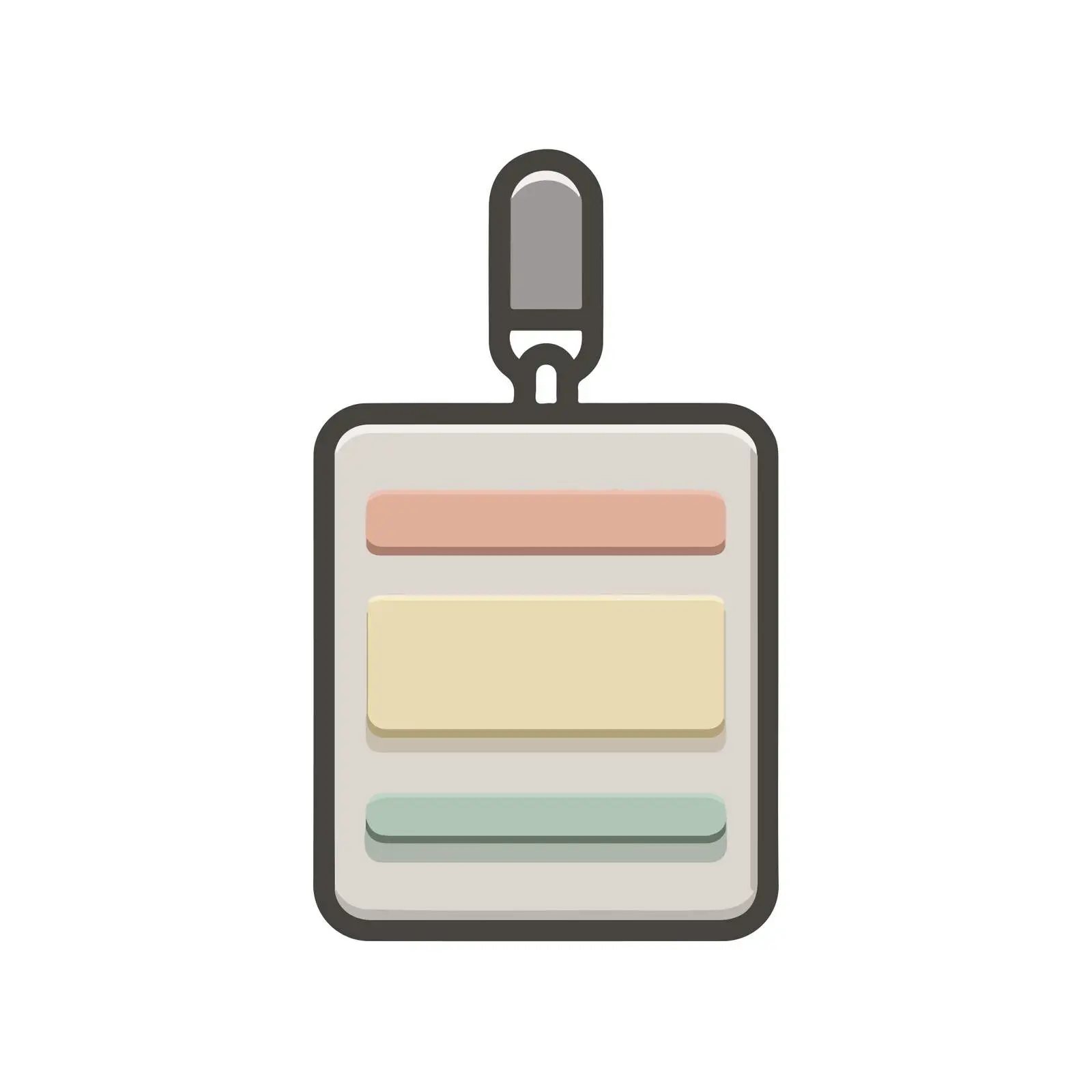 Modern ID Card Icon Design — free download from Dotvec