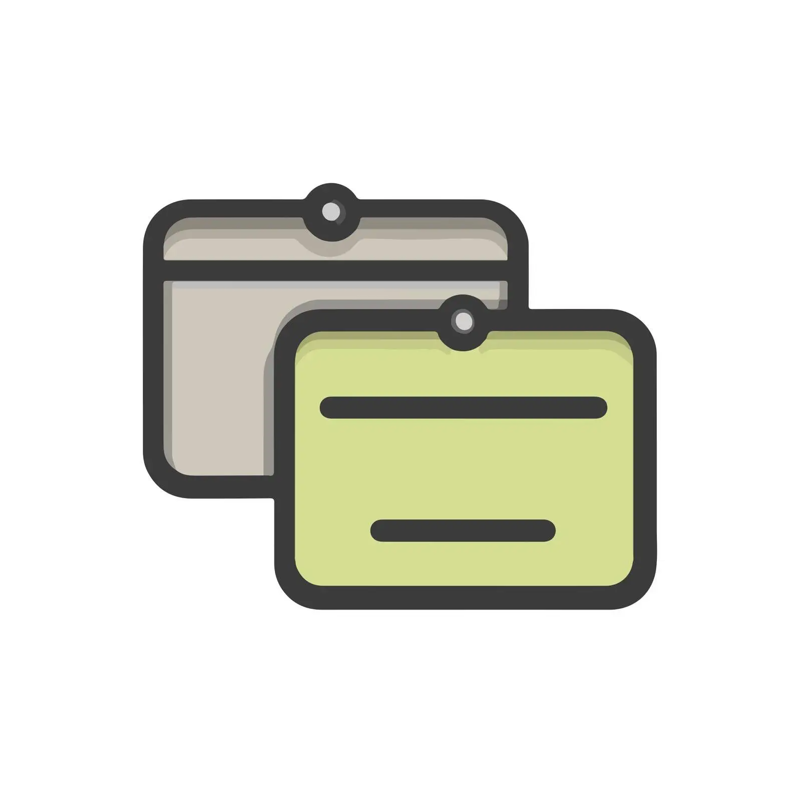 Modern ID Card Icon — free download from Dotvec