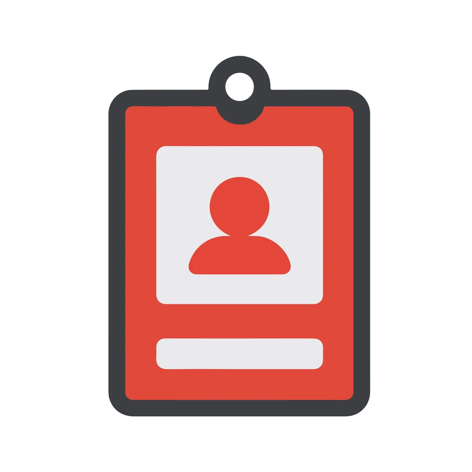 Bold ID Card Icon — free download from Dotvec