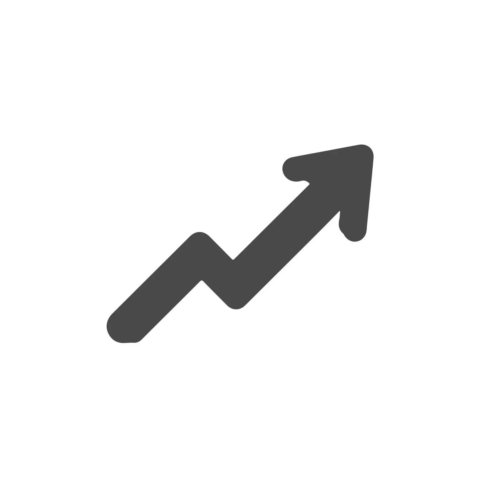 Increase Arrow Flat Design Icon — free download from Dotvec