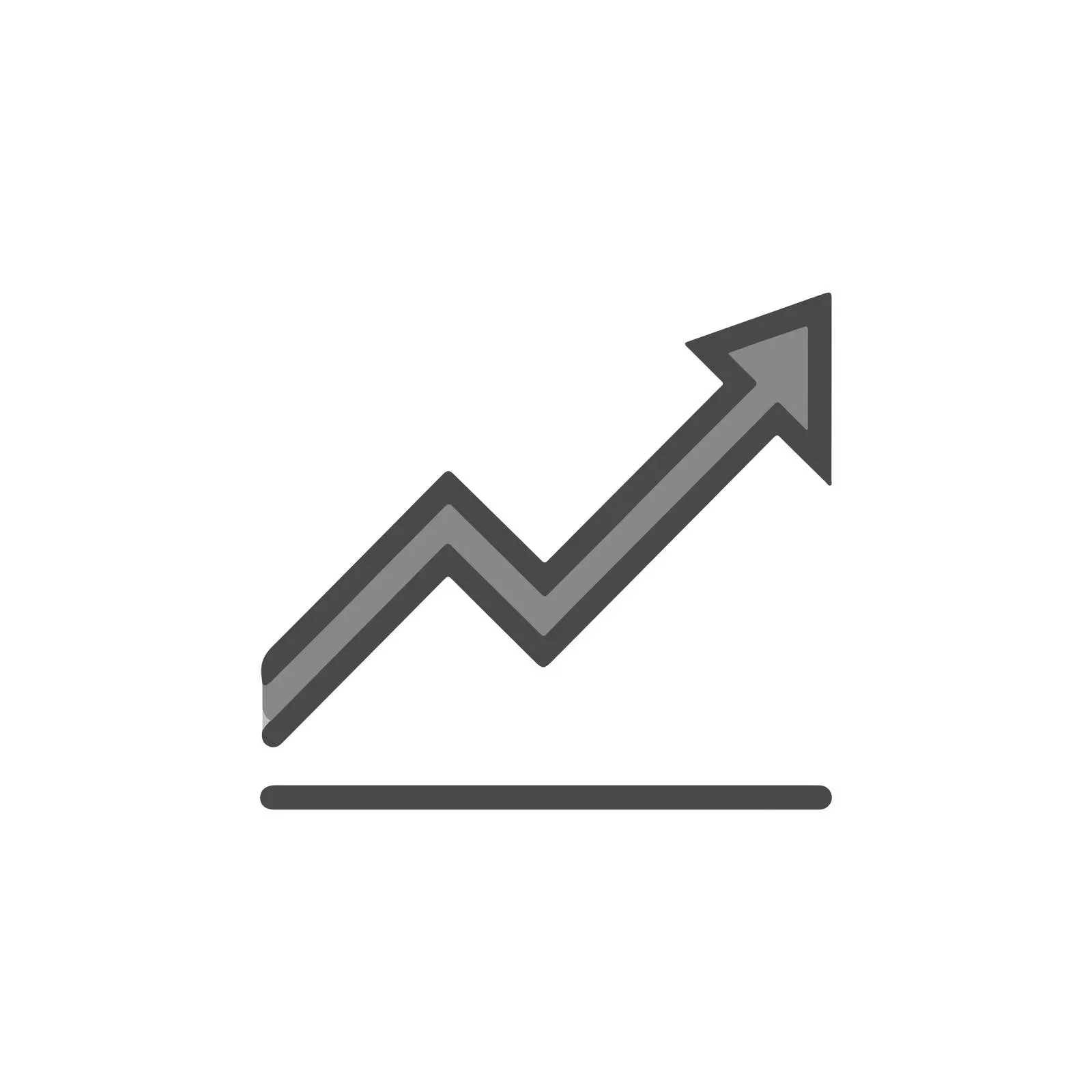 Bold Increase Arrow Icon — free download from Dotvec