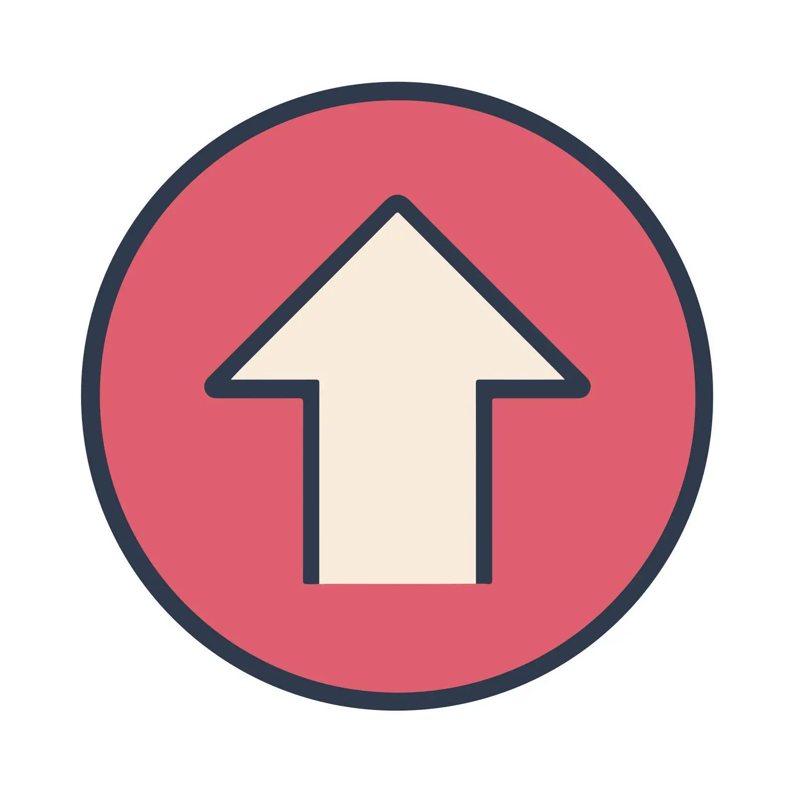 Bold Increase Arrow Icon — free download from Dotvec