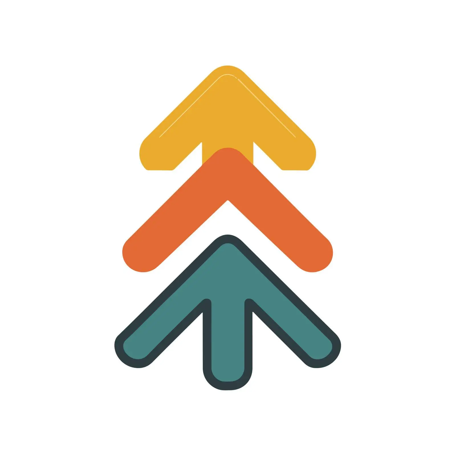 Bold Increase Arrow Icon — free download from Dotvec