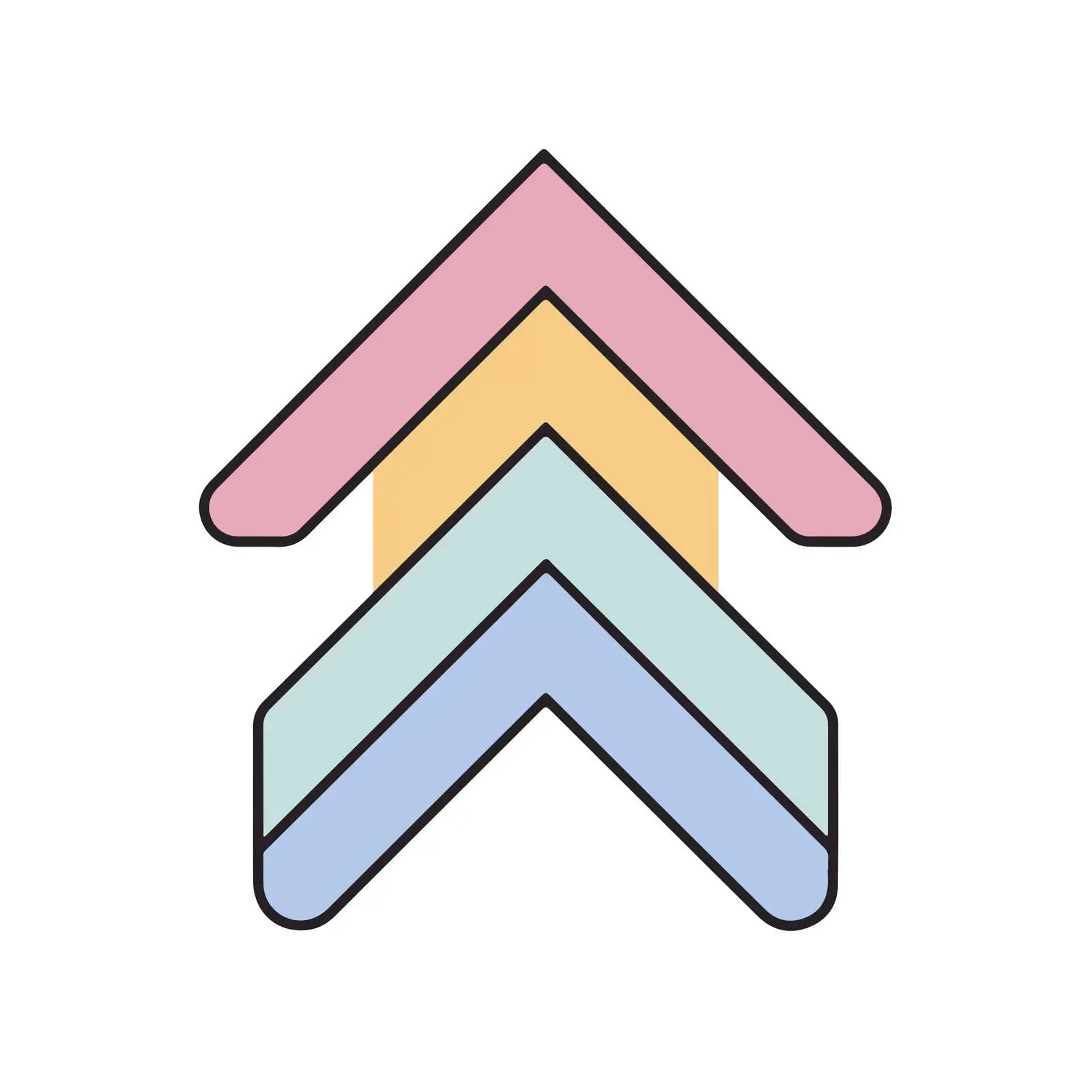 Bold Increase Arrow Icon — free download from Dotvec