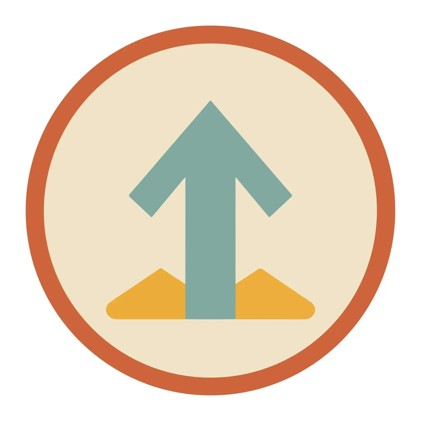 Increase Arrow Flat Icon Glyph Mute — free download from Dotvec
