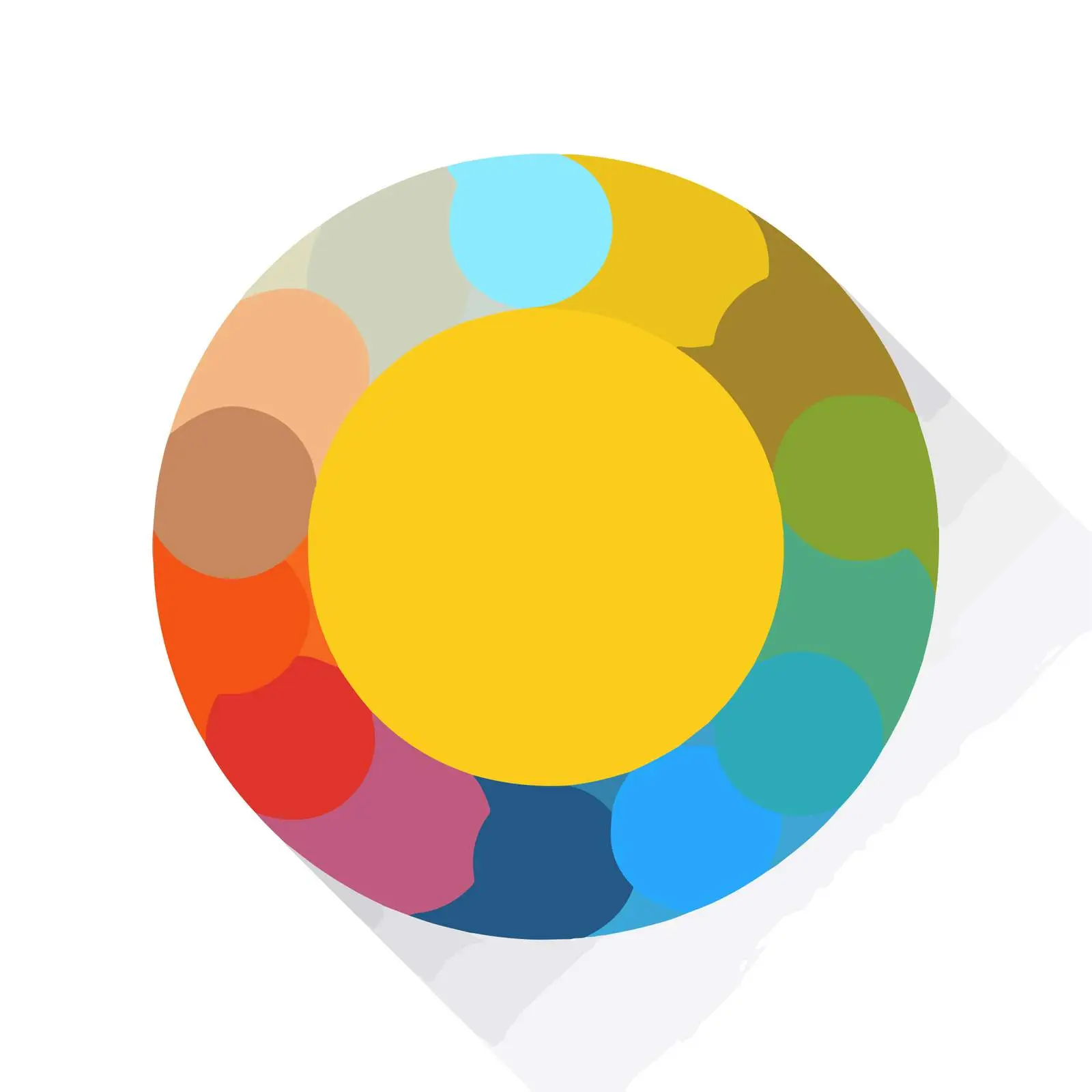 Informative Circle Icon Design — free download from Dotvec