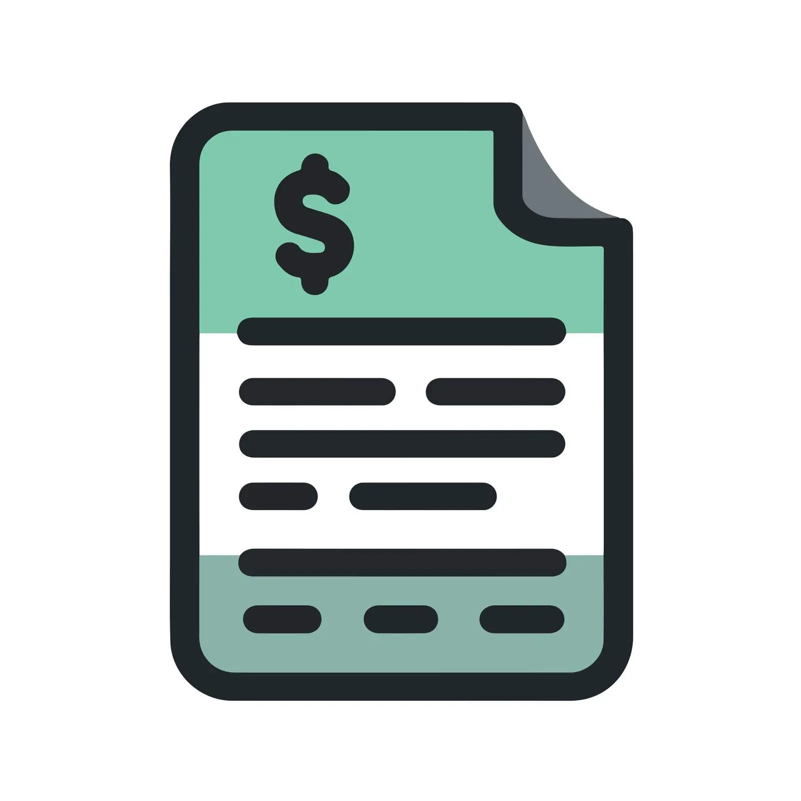 Professional Invoice Icon — free download from Dotvec