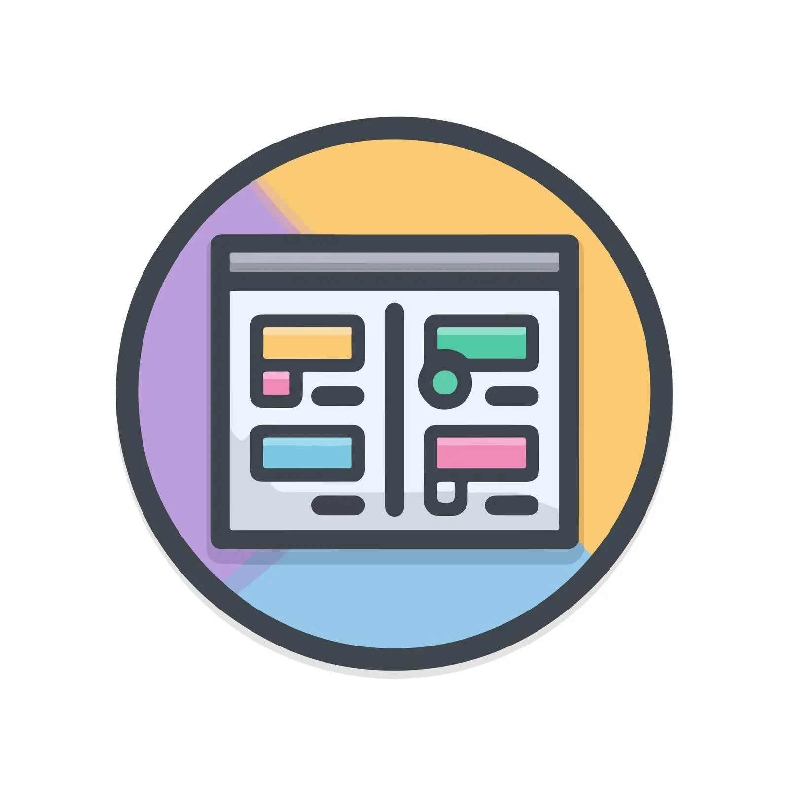Kanban Board Icon — free download from Dotvec