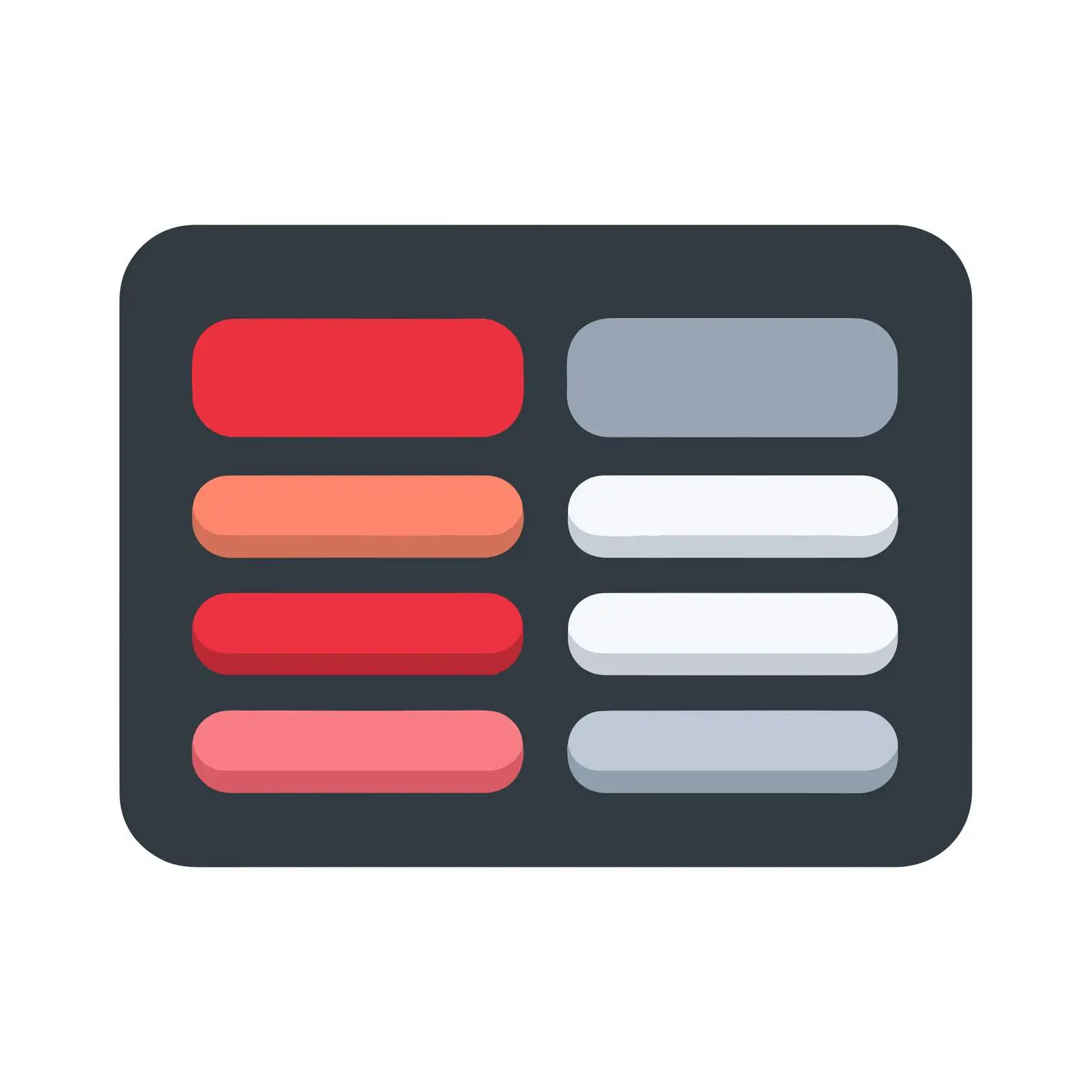 Bold Kanban Board Icon — free download from Dotvec