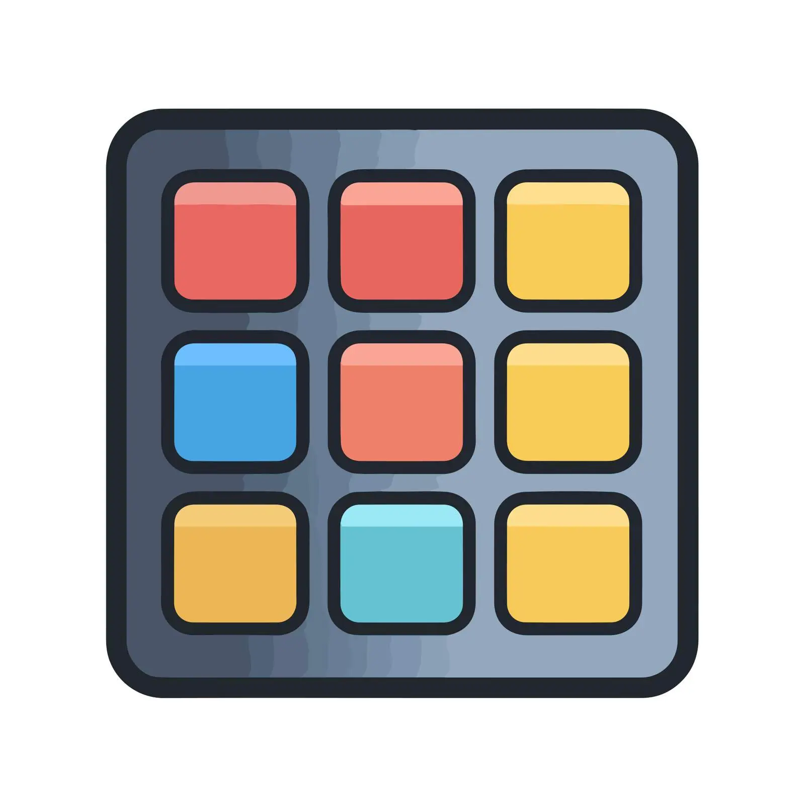 Minimalist Kanban Board Icon — free download from Dotvec