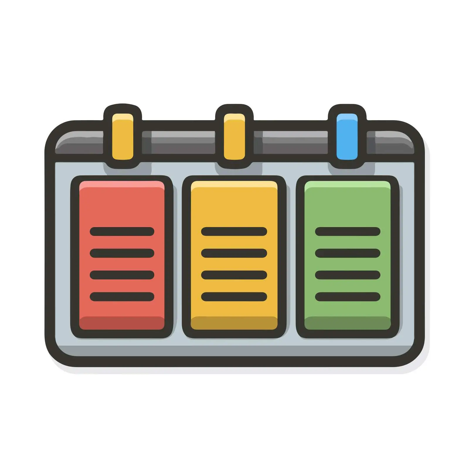 Kanban Board Icon — free download from Dotvec