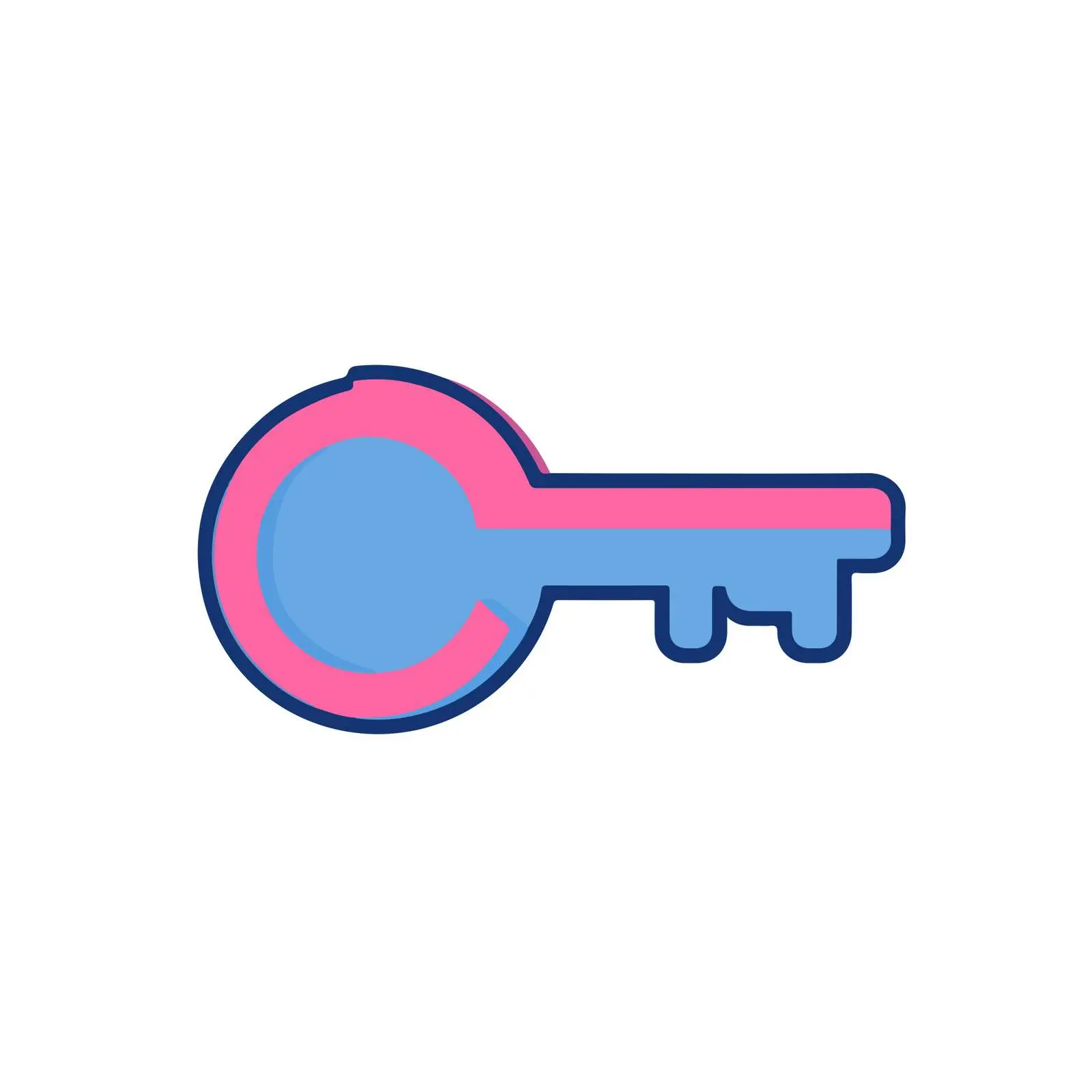 Minimalist Key Icon Design — free download from Dotvec
