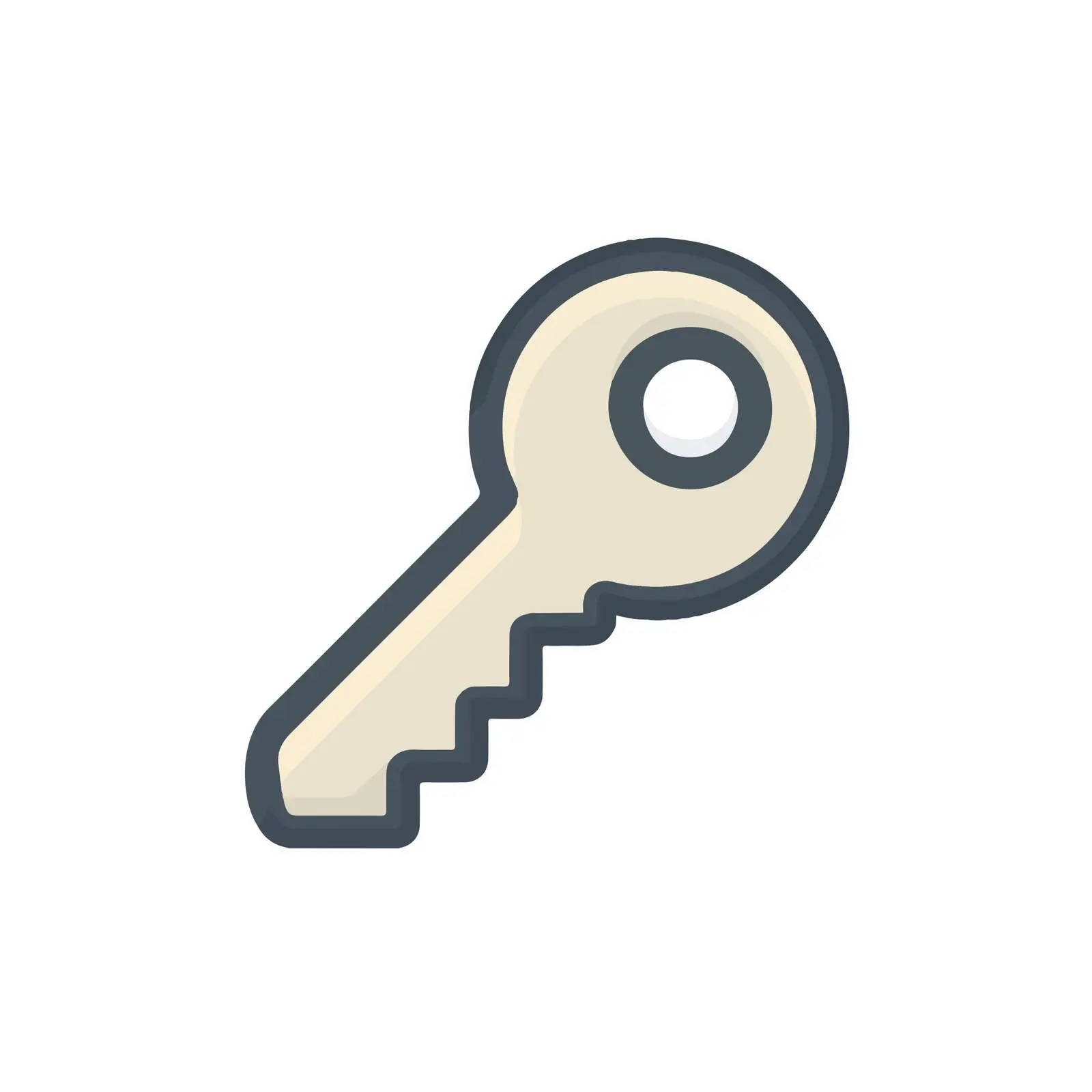 Minimalist Key Icon Design — free download from Dotvec