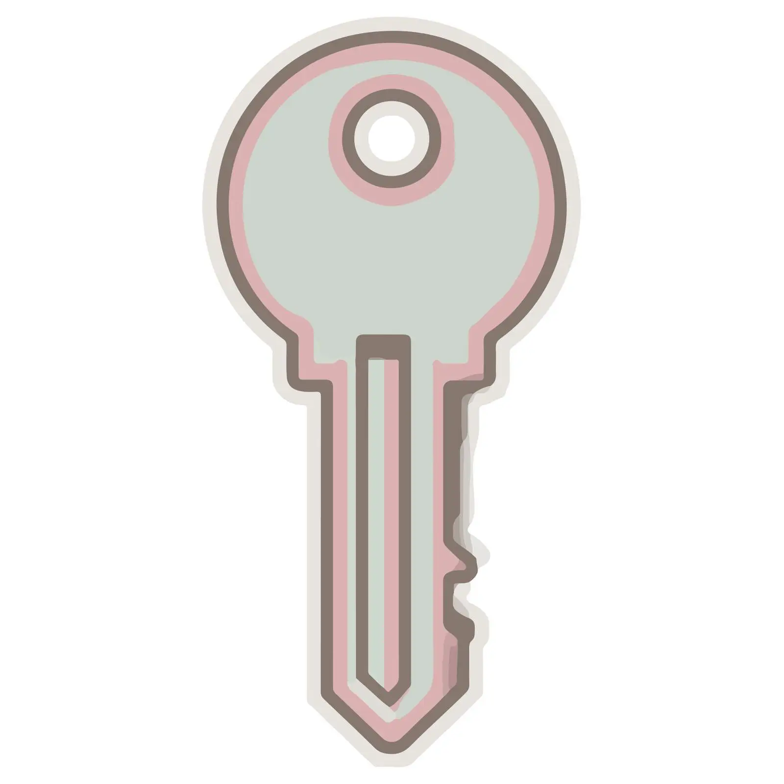Minimalist Key Icon Design — free download from Dotvec