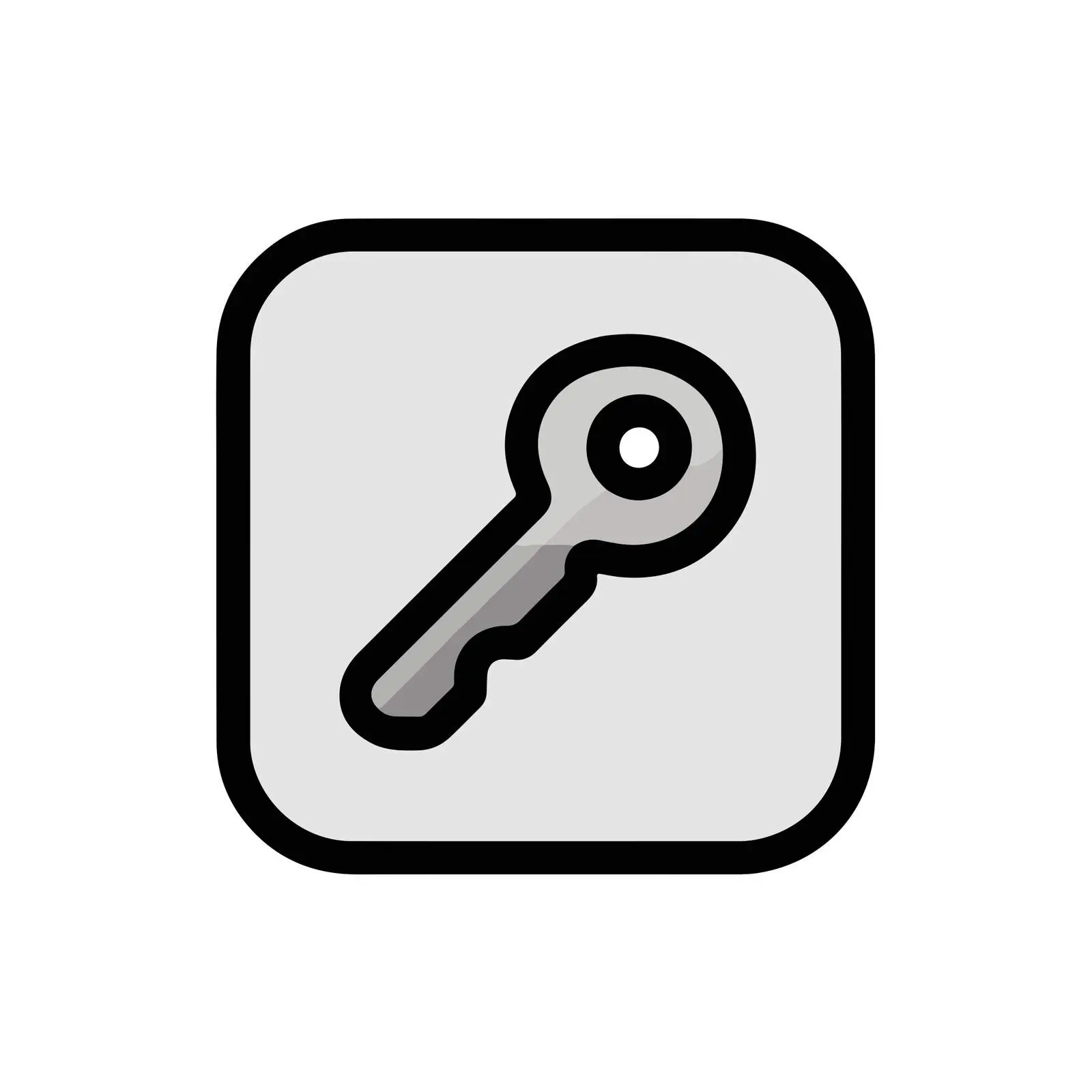 Bold Key Icon — free download from Dotvec