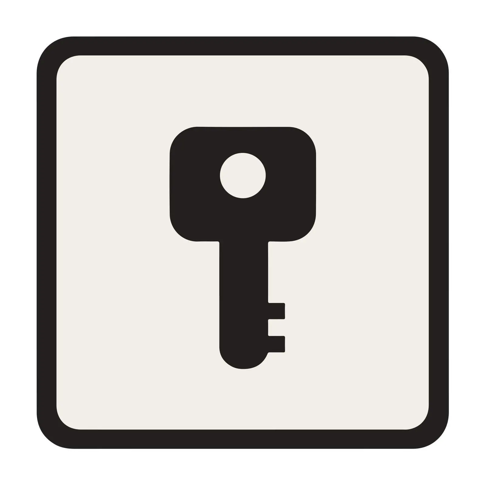 Bold Key Icon — free download from Dotvec
