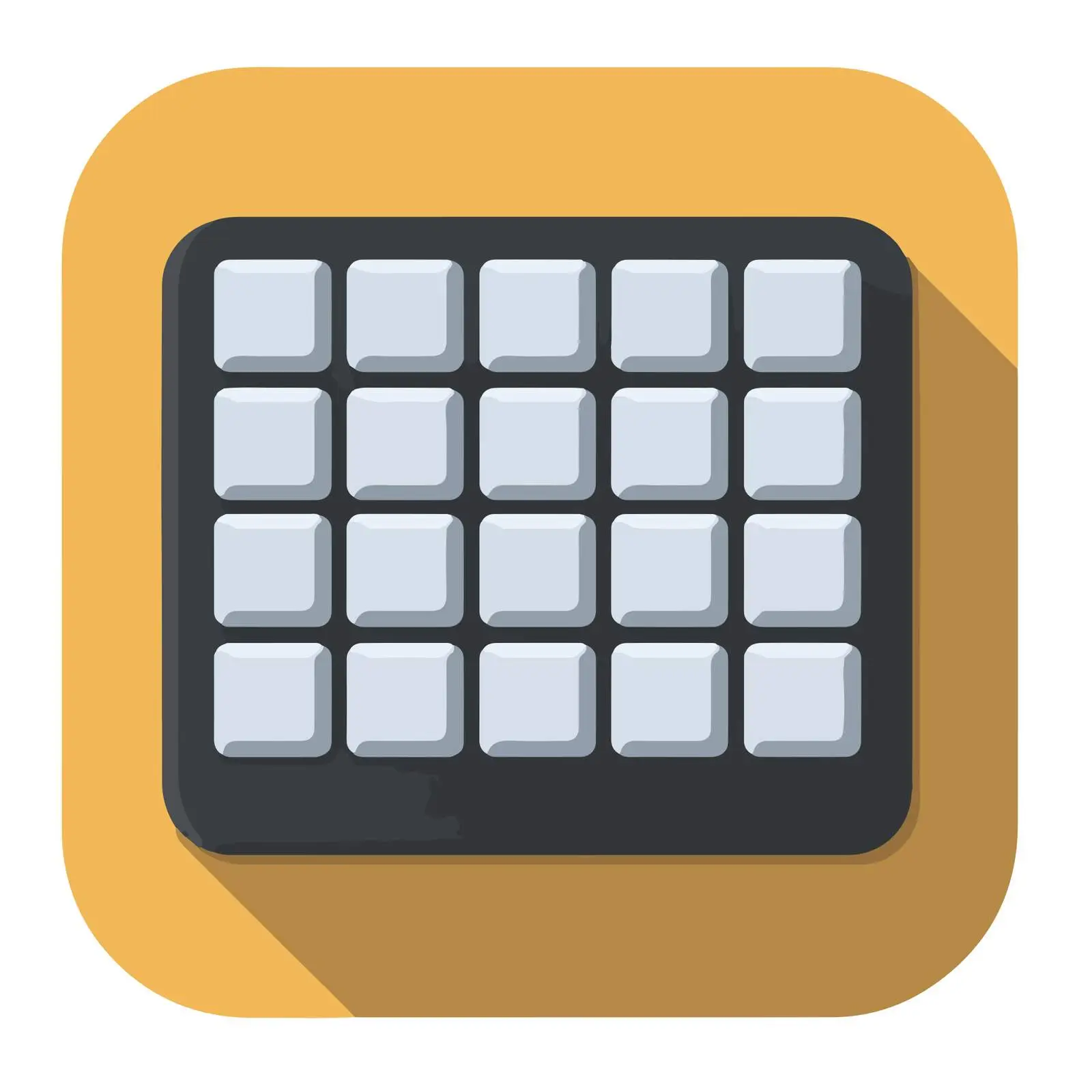 Keyboard Icon Vector Design — free download from Dotvec