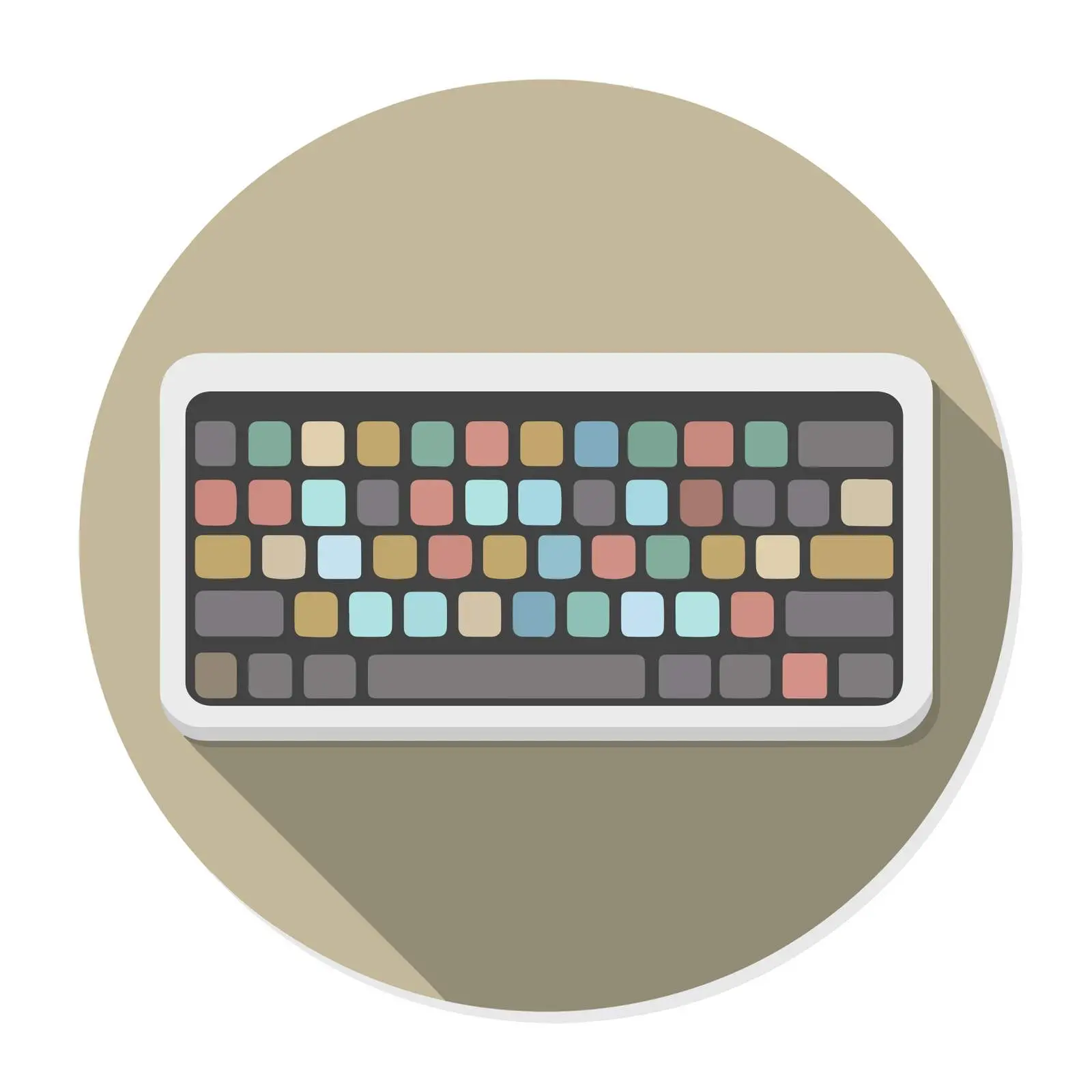 Bold Keyboard Icon Design — free download from Dotvec