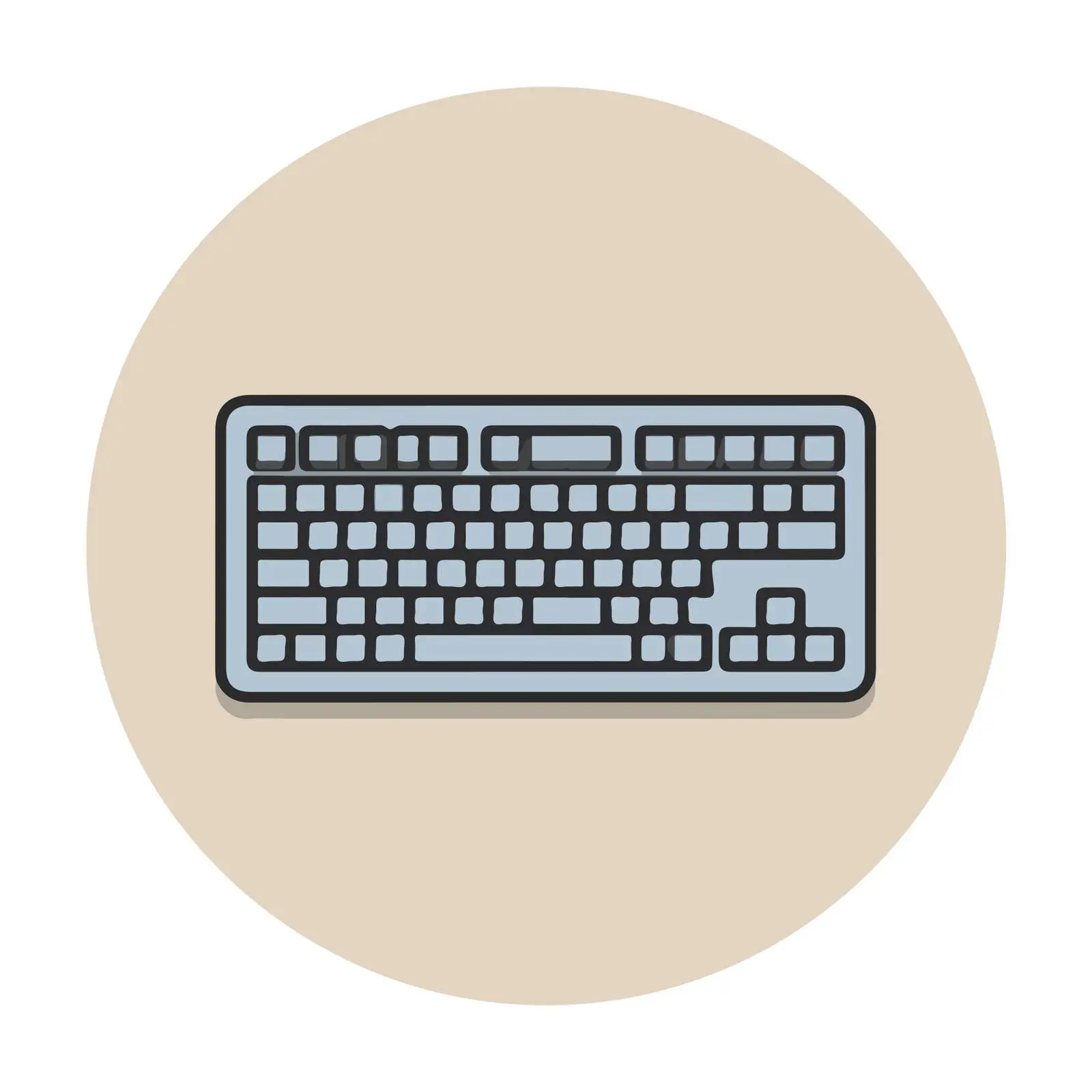 Professional Keyboard Icon Design — free download from Dotvec