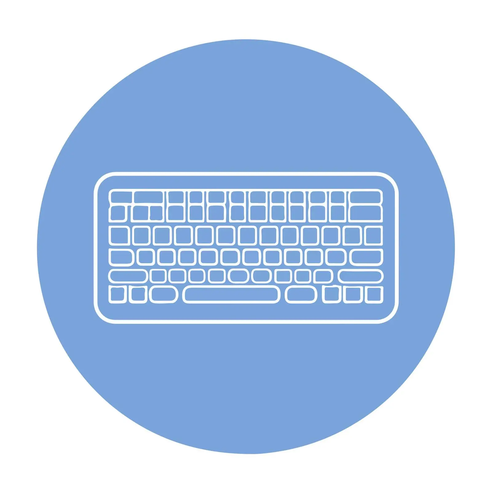 Keyboard Icon Design – free oar image from Dotvec