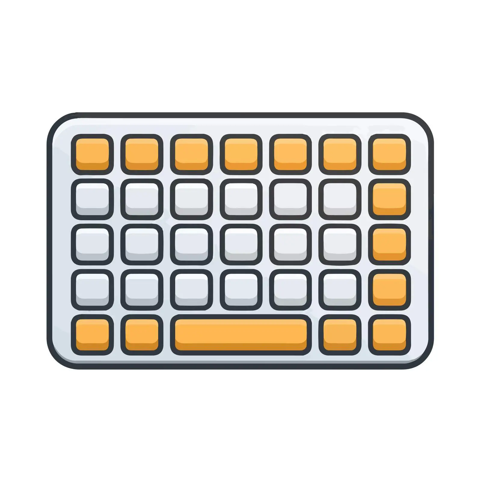 Keyboard Icon Design — free download from Dotvec