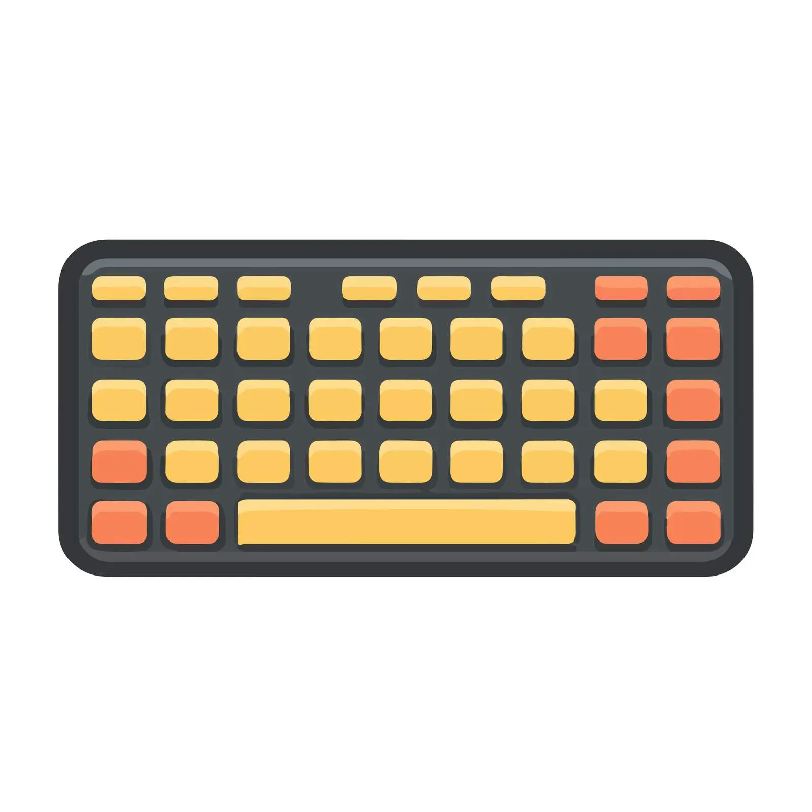 Keyboard Pictogram Duotone Icon — free download from Dotvec