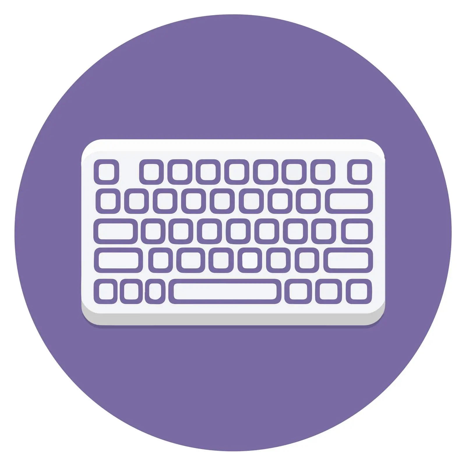 Bold Keyboard Icon Design — free download from Dotvec