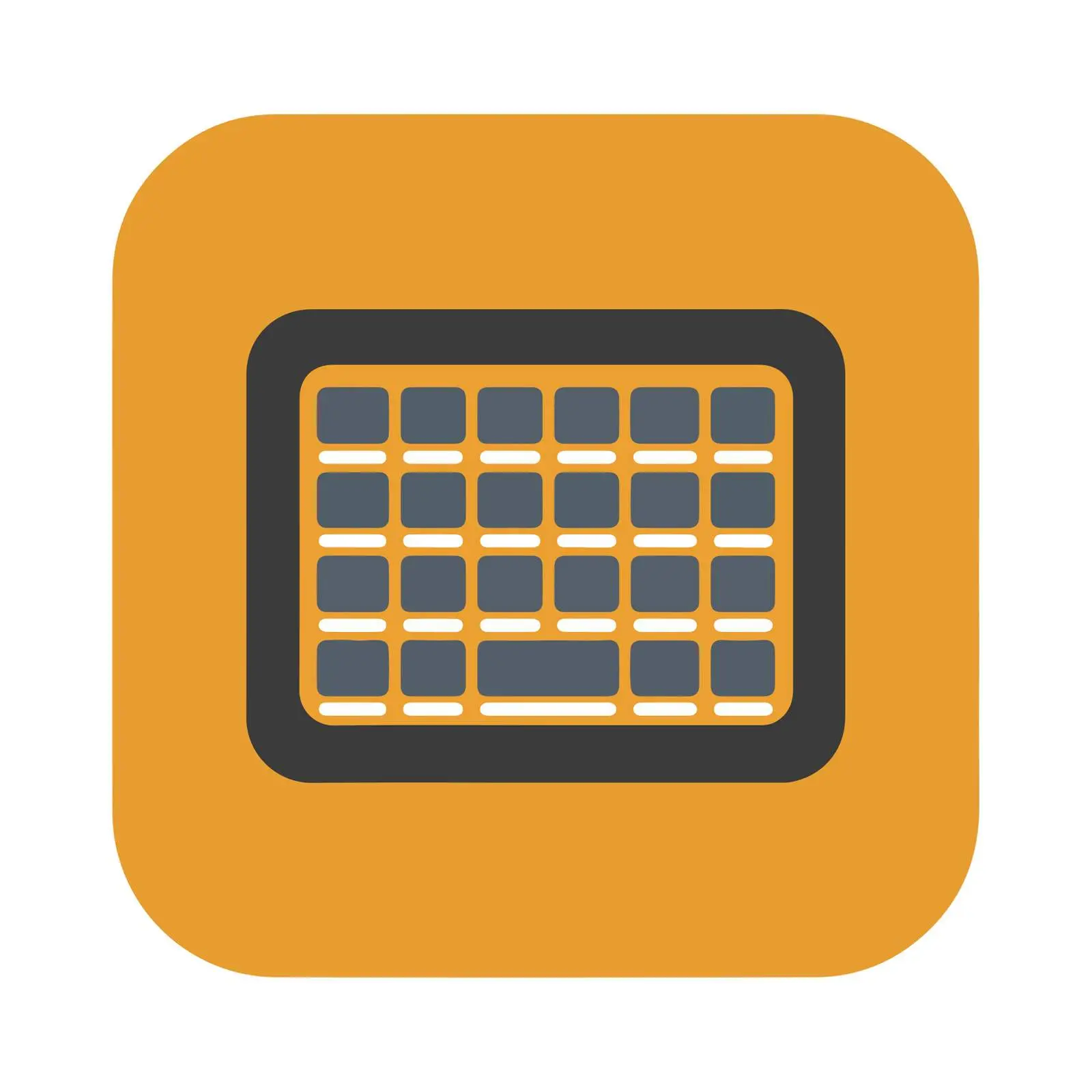 Bold Keyboard Icon Design — free download from Dotvec