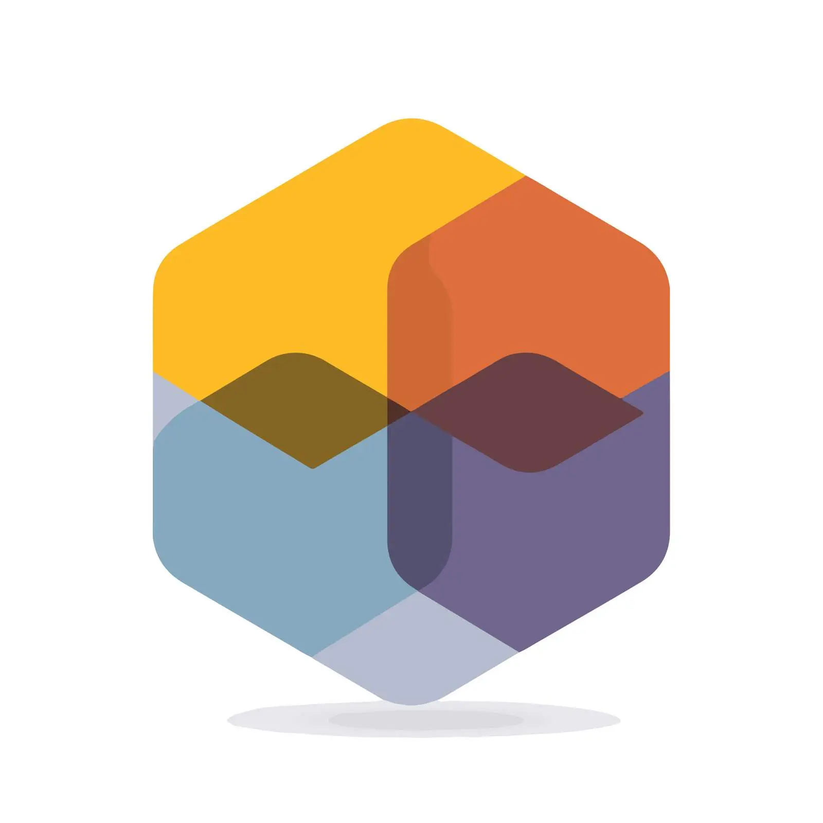 Bold Geometric Language Icon — free download from Dotvec